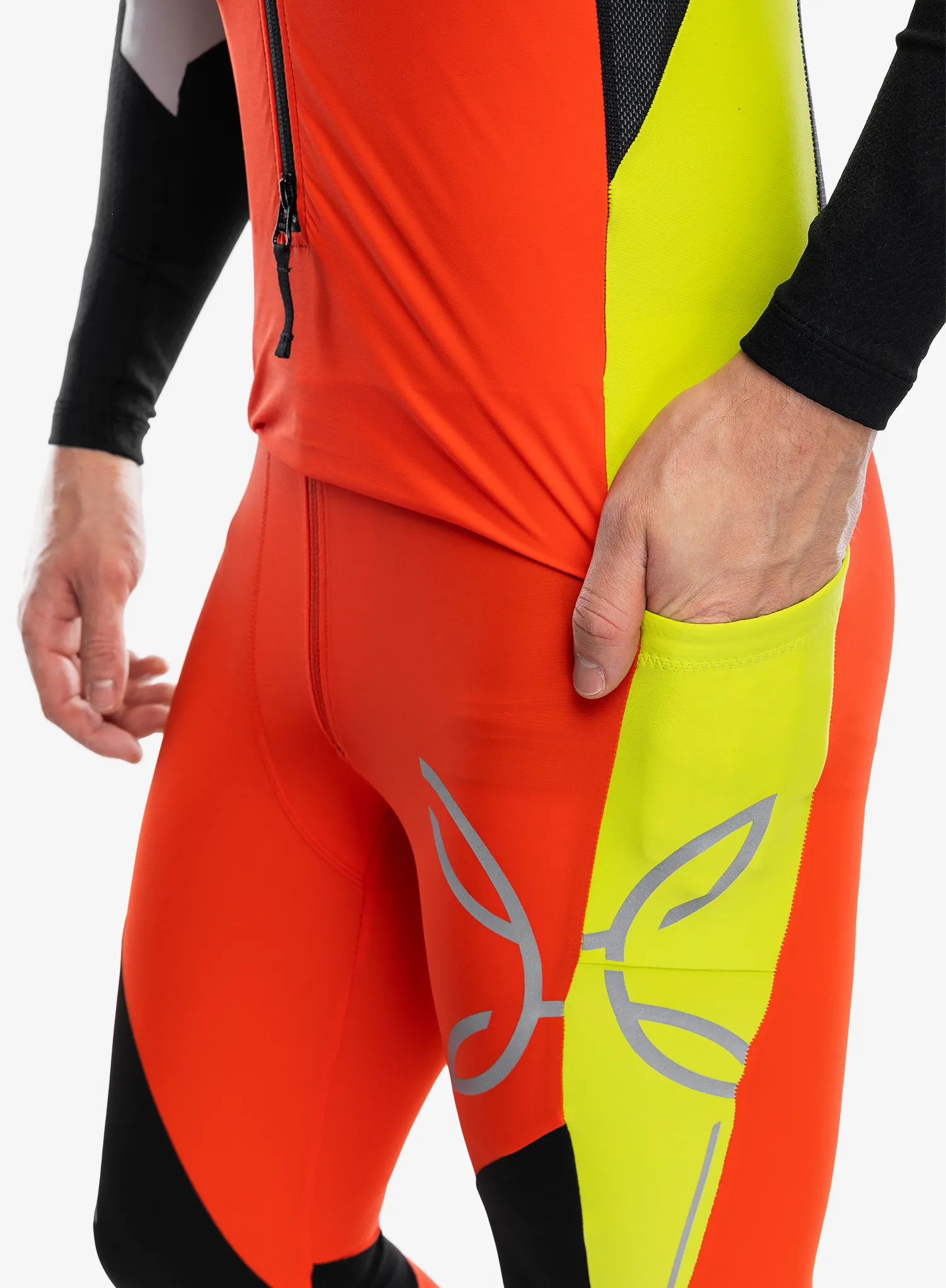 Комбінезон Montura Slick 2 Overall - orange/lime green