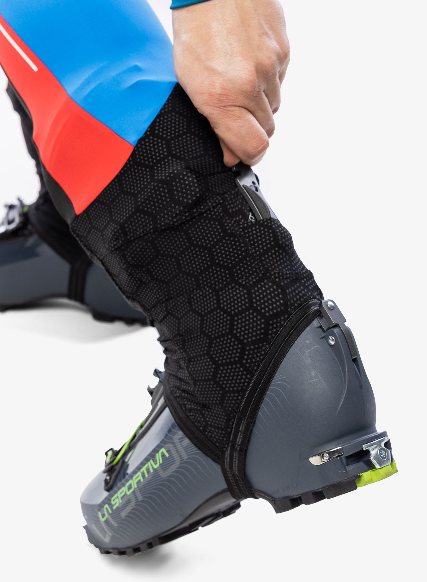 Штани скітурингові Montura Slick Pants - bright blue/power red