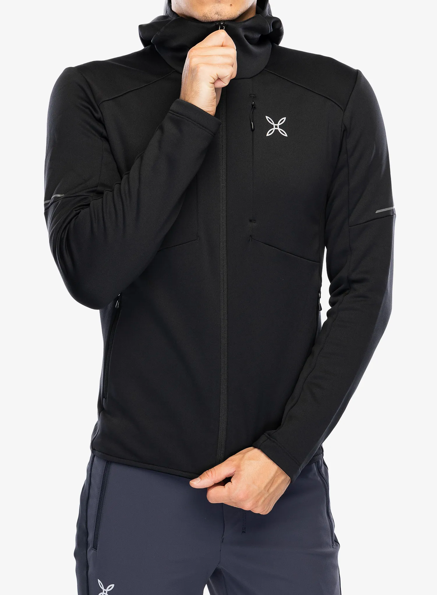 Кофта на замку Montura Smooth Maglia - black