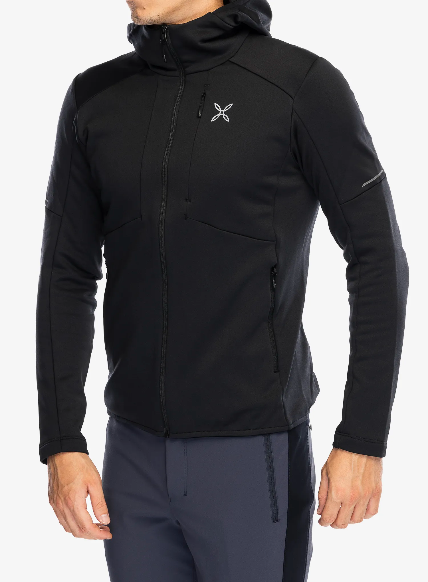Кофта на замку Montura Smooth Maglia - black