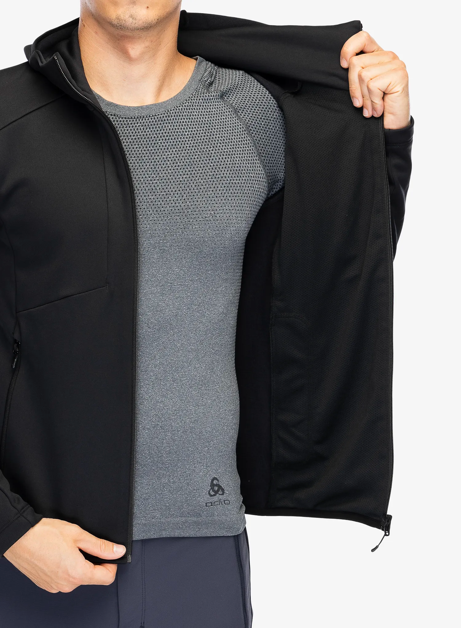 Кофта на замку Montura Smooth Maglia - black