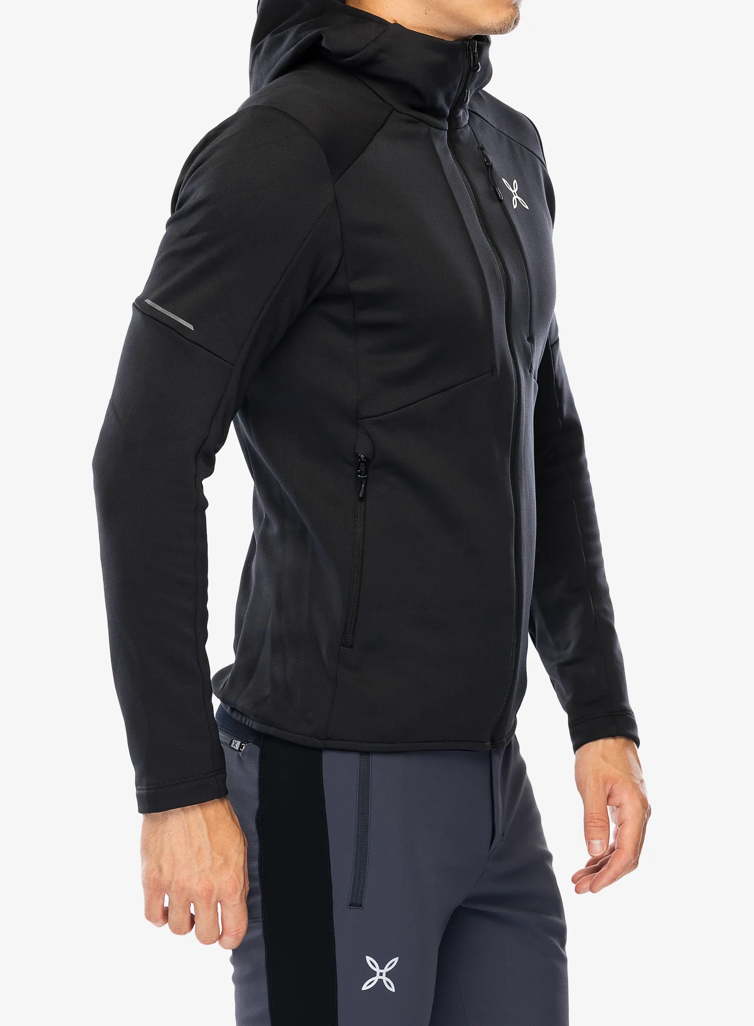Кофта на замку Montura Smooth Maglia - black