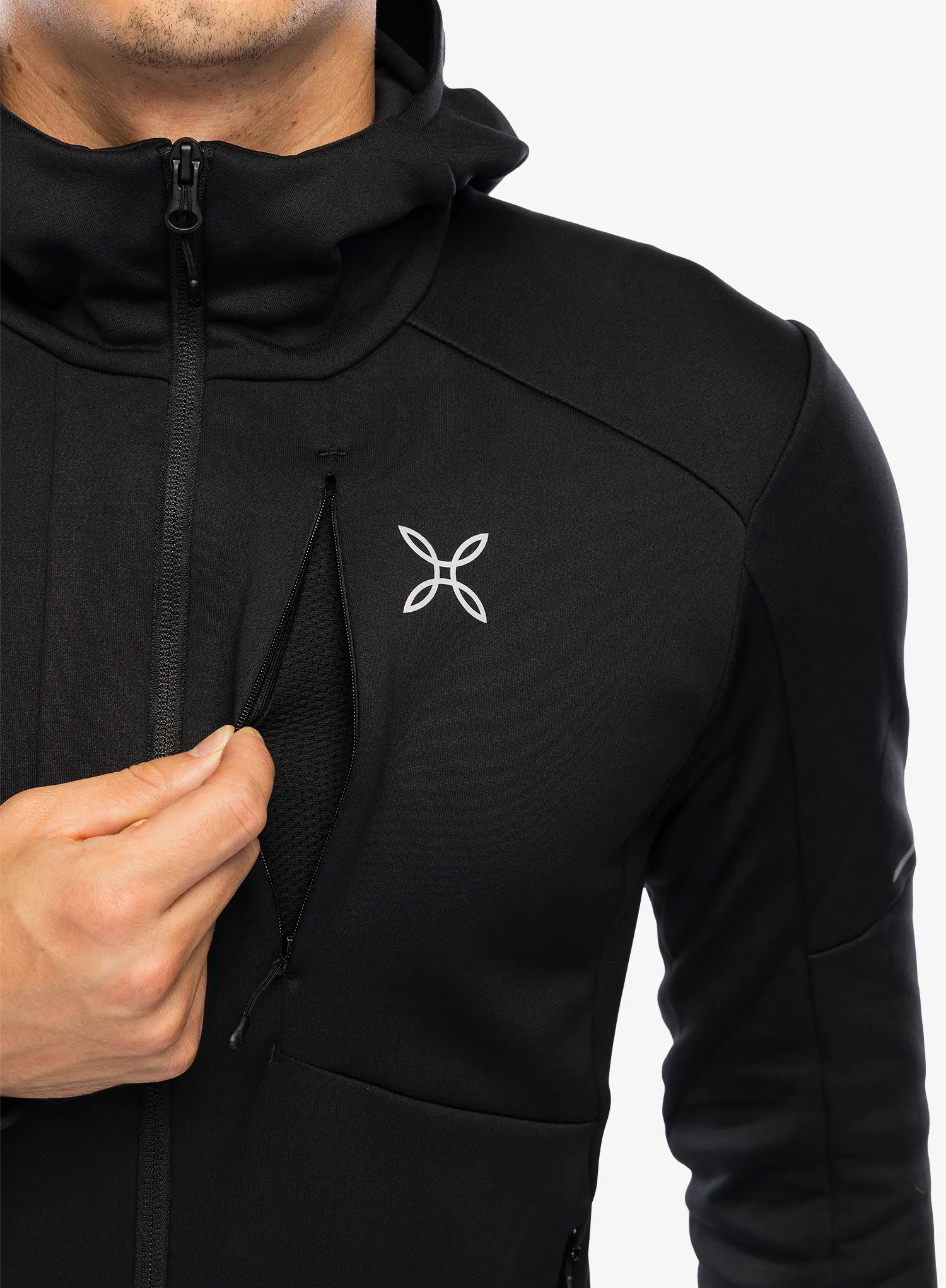 Кофта на замку Montura Smooth Maglia - black