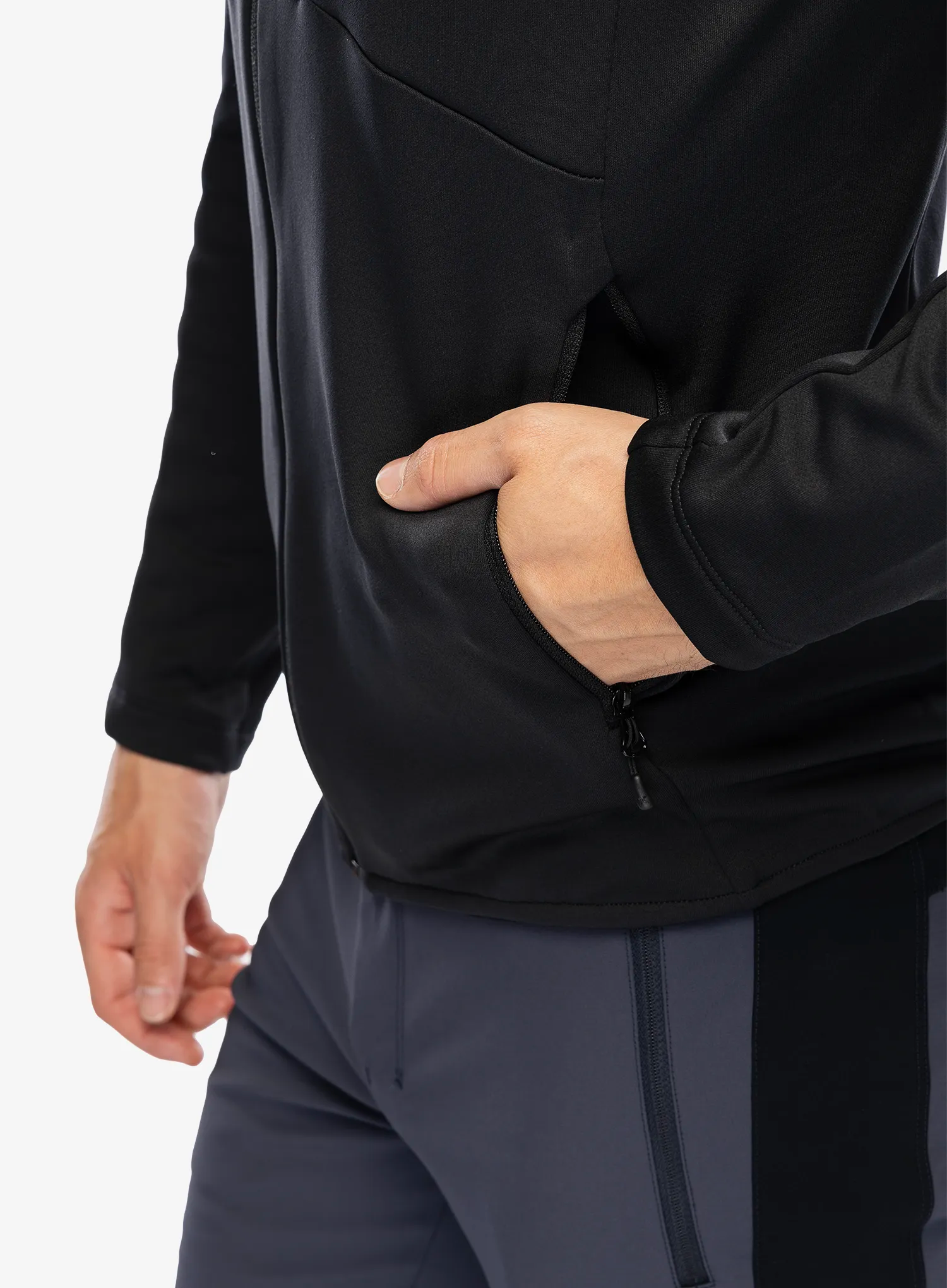 Кофта на замку Montura Smooth Maglia - black