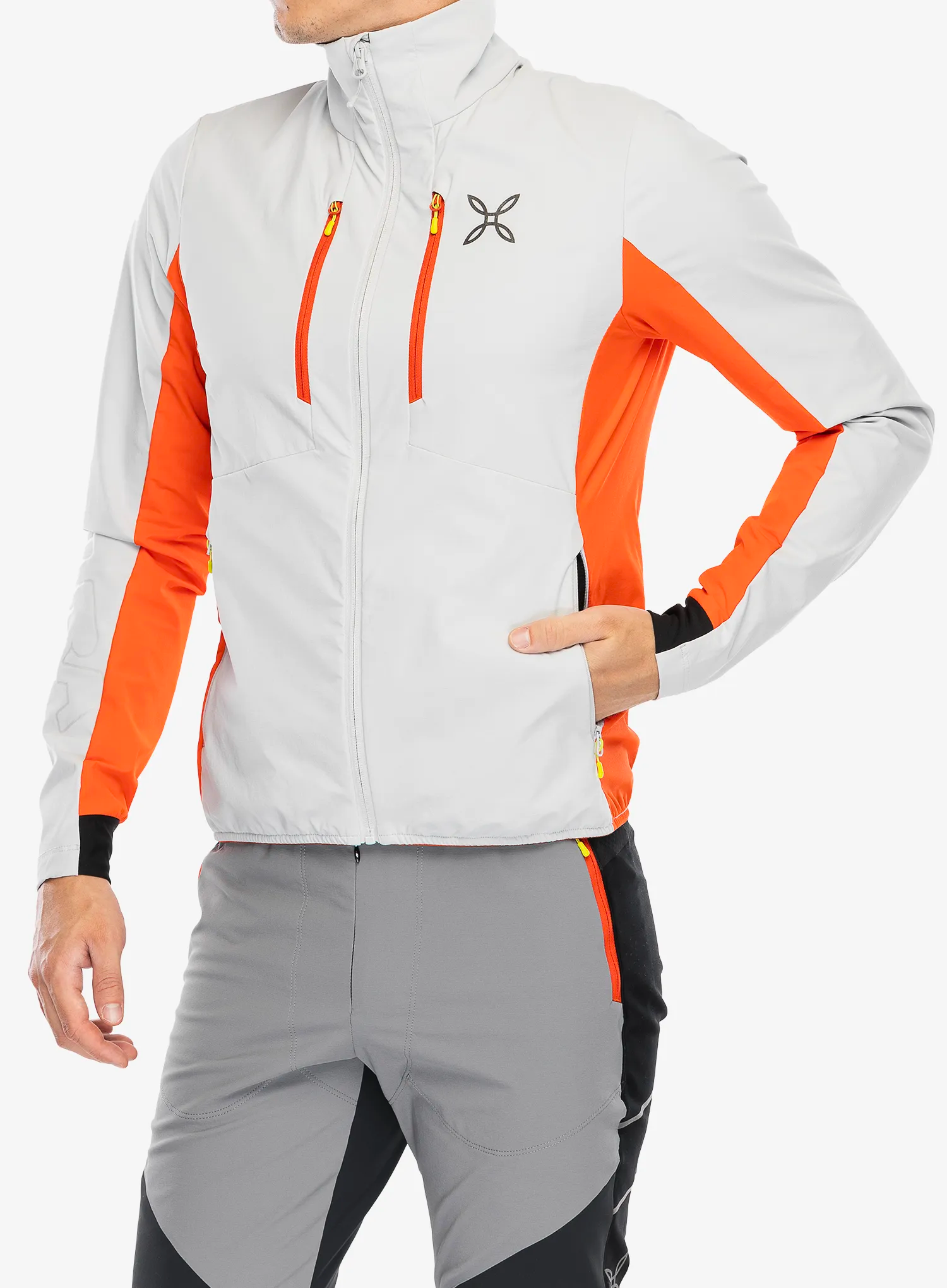 Куртка softshell Montura Speed Style Jacket - quiet grey/orange