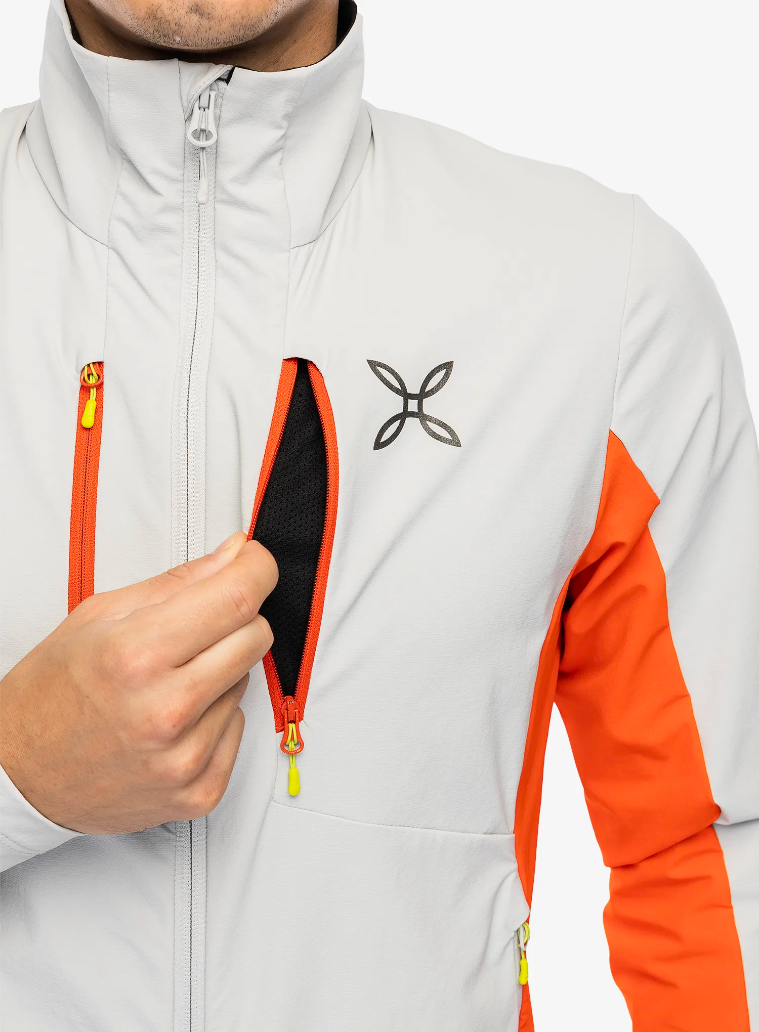 Куртка softshell Montura Speed Style Jacket - quiet grey/orange