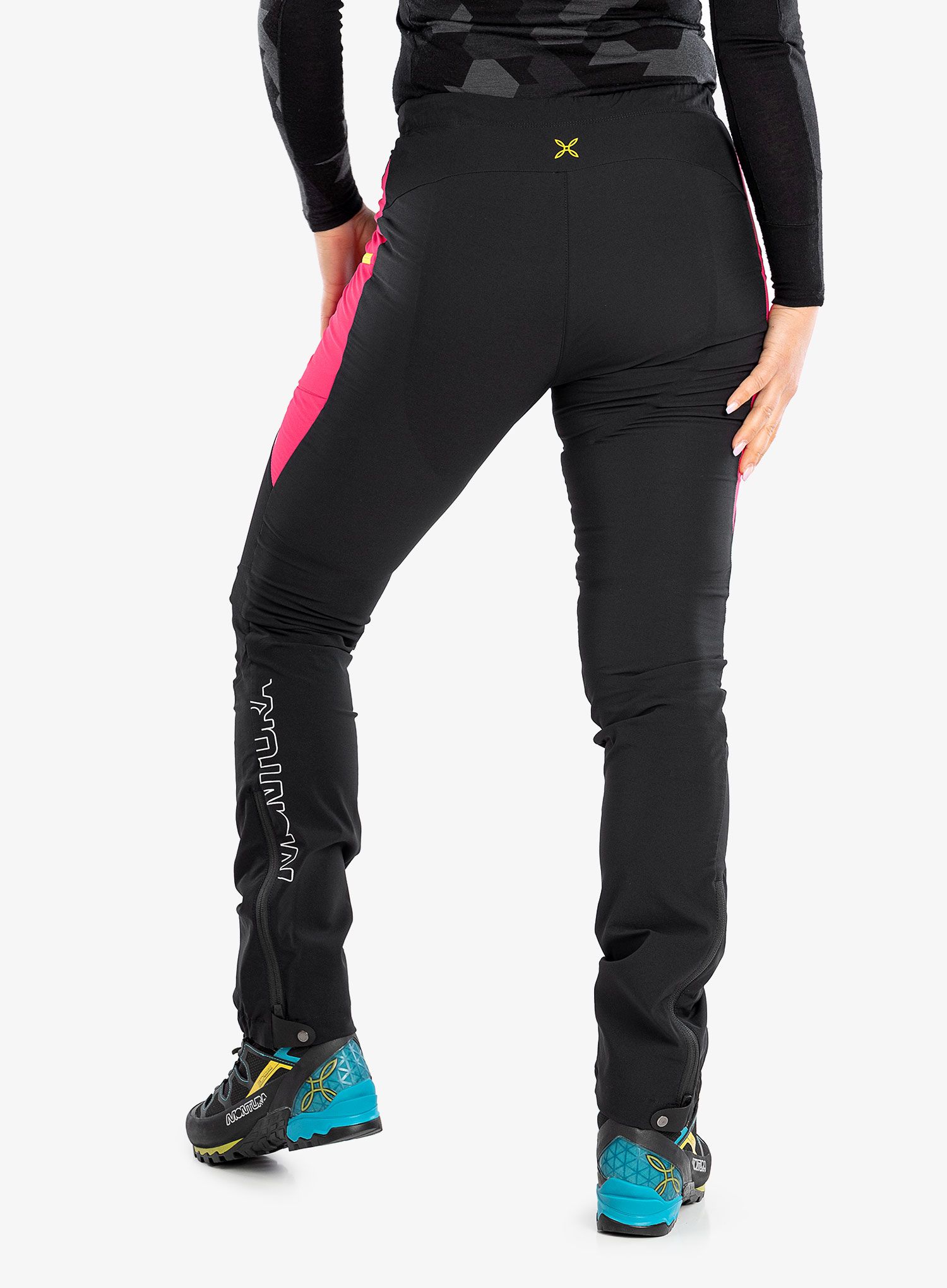 Штани для гір жіночі Montura Speed Style Pants - black/sugar rose