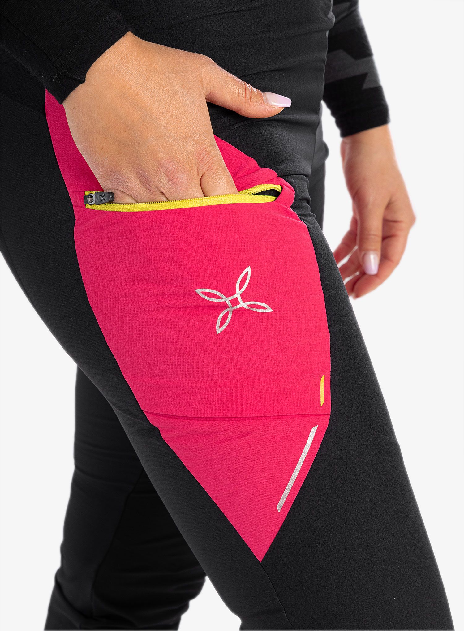Штани для гір жіночі Montura Speed Style Pants - black/sugar rose