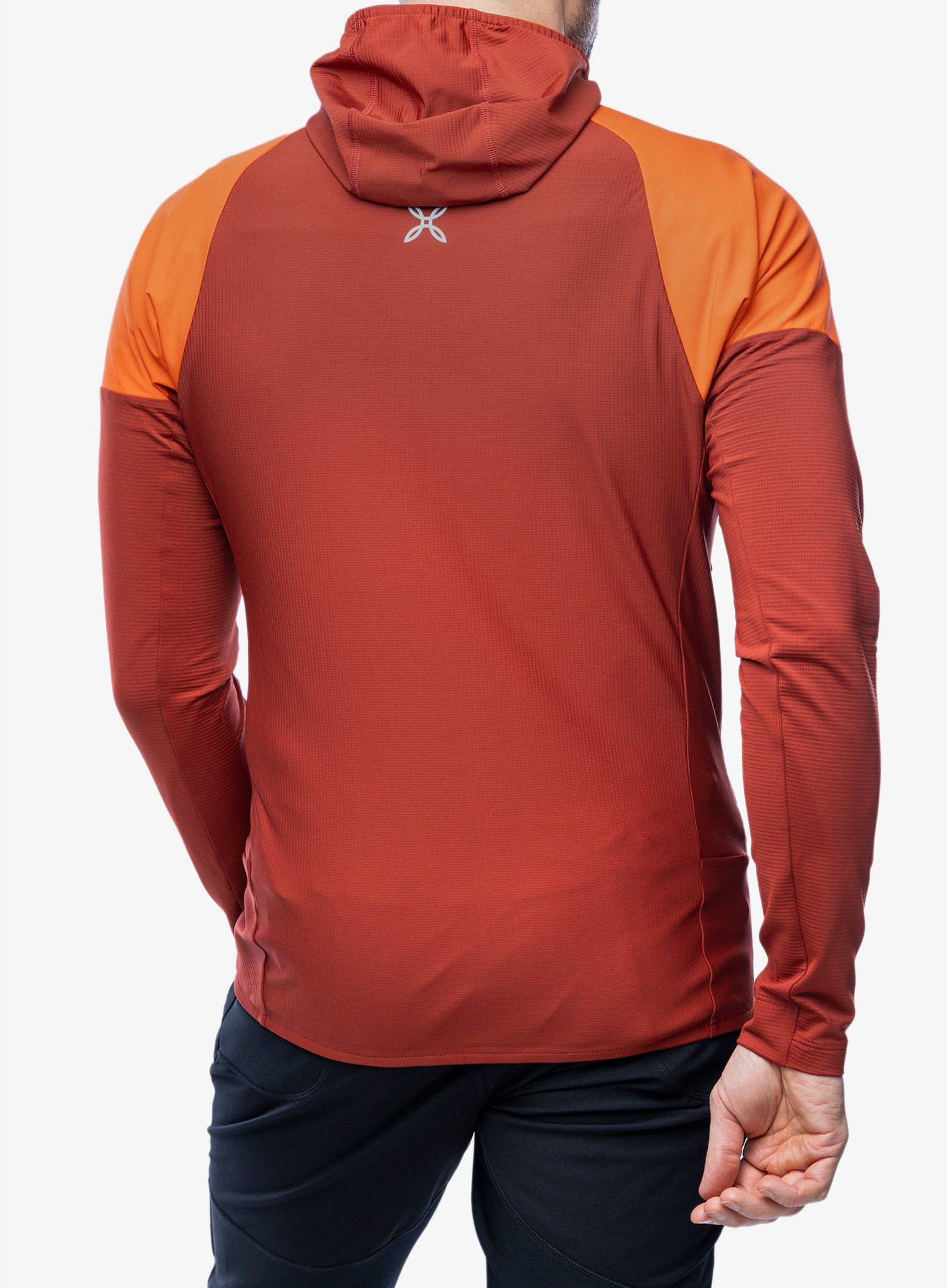 Кофта на замку Montura Spitze Maglia - tobacco/bright orange