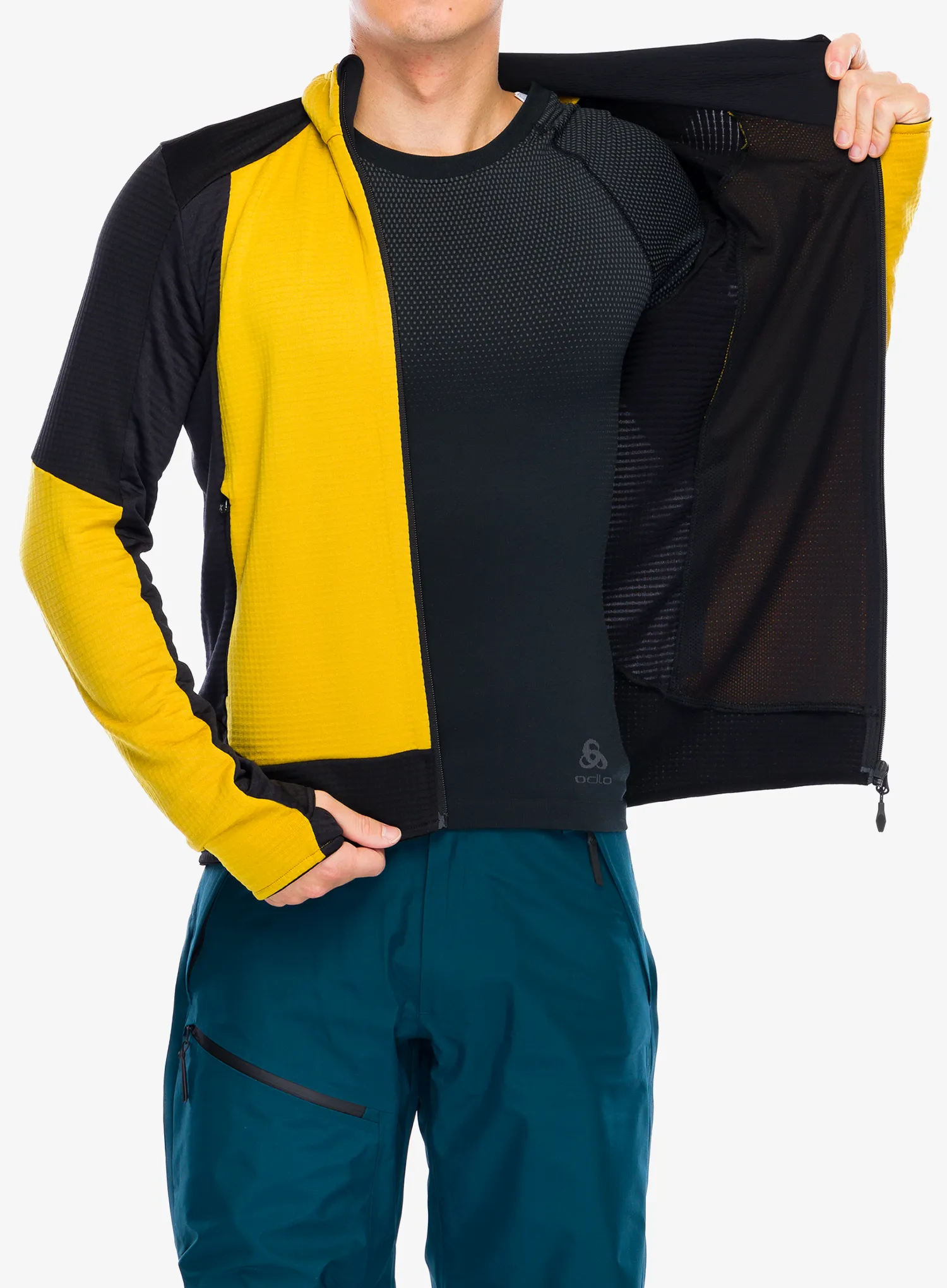 Кофта на замку Montura Stretch Color 2 Maglia - mustard