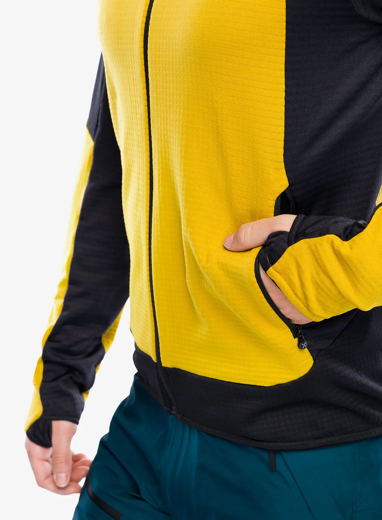 Кофта на замку Montura Stretch Color 2 Maglia - mustard