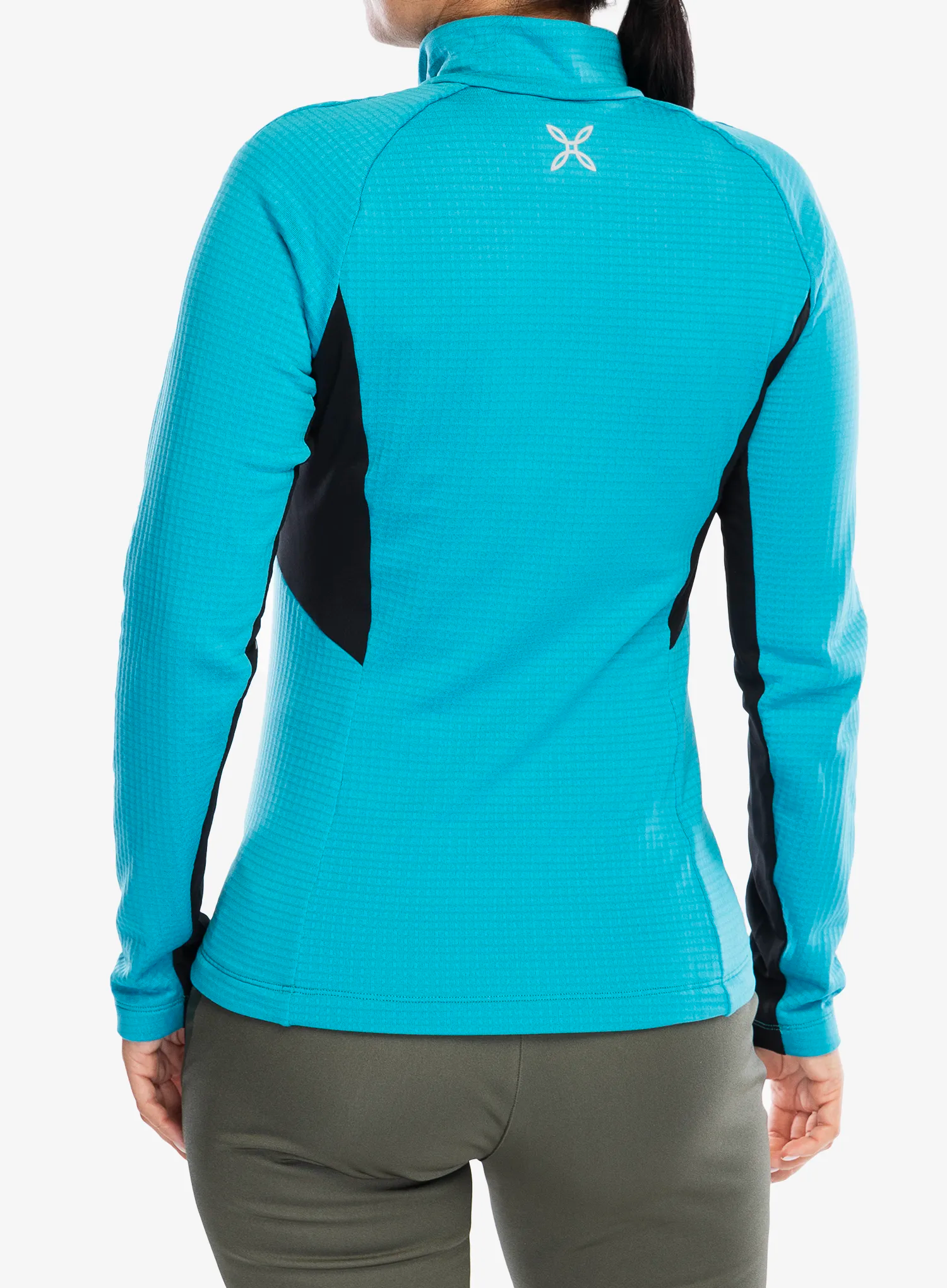 Кофта жіноча без каптура Montura Stretch Color 3 Zip Maglia - marine