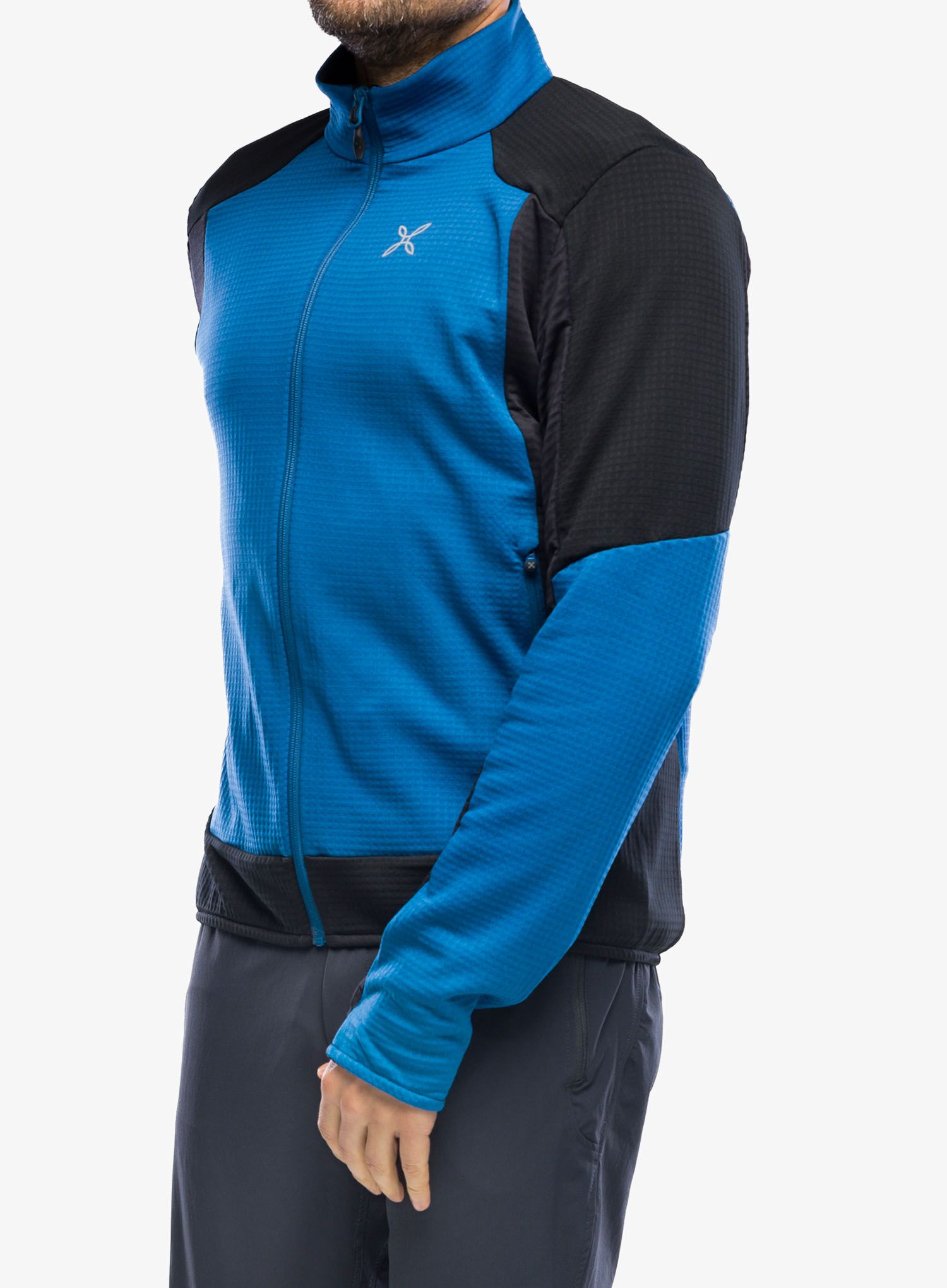 Кофта на замку Montura Stretch Color Conf.Fit Maglia - deep blue