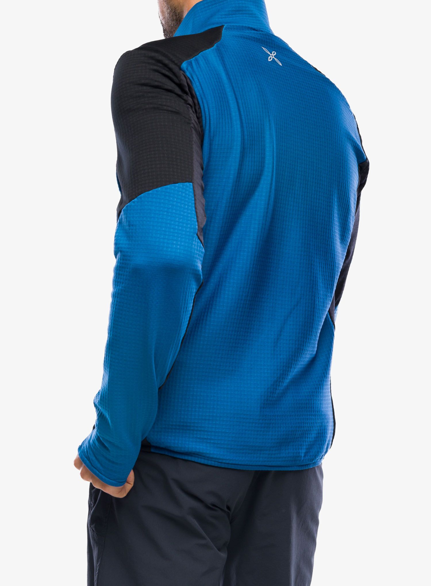 Кофта на замку Montura Stretch Color Conf.Fit Maglia - deep blue