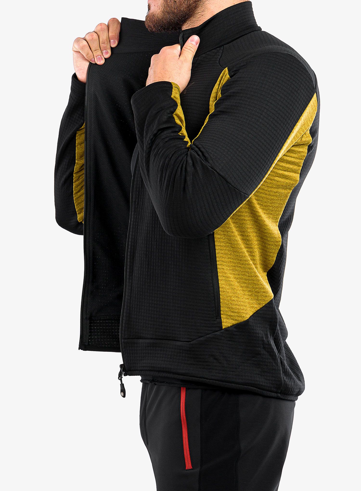 Кофта флісова Montura Stretch Color Jacket - black/gold