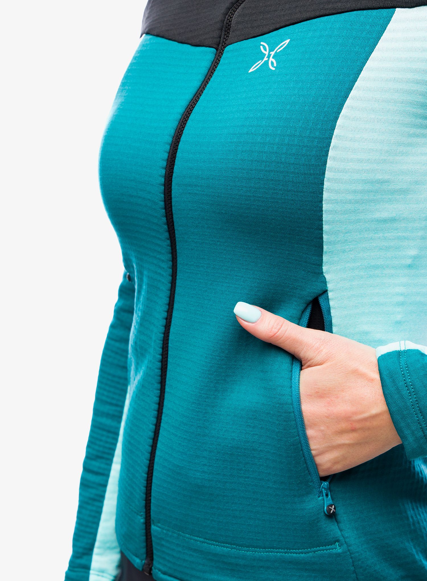 Кофта жіноча Montura Stretch Mind Maglia - baltic/ice blue