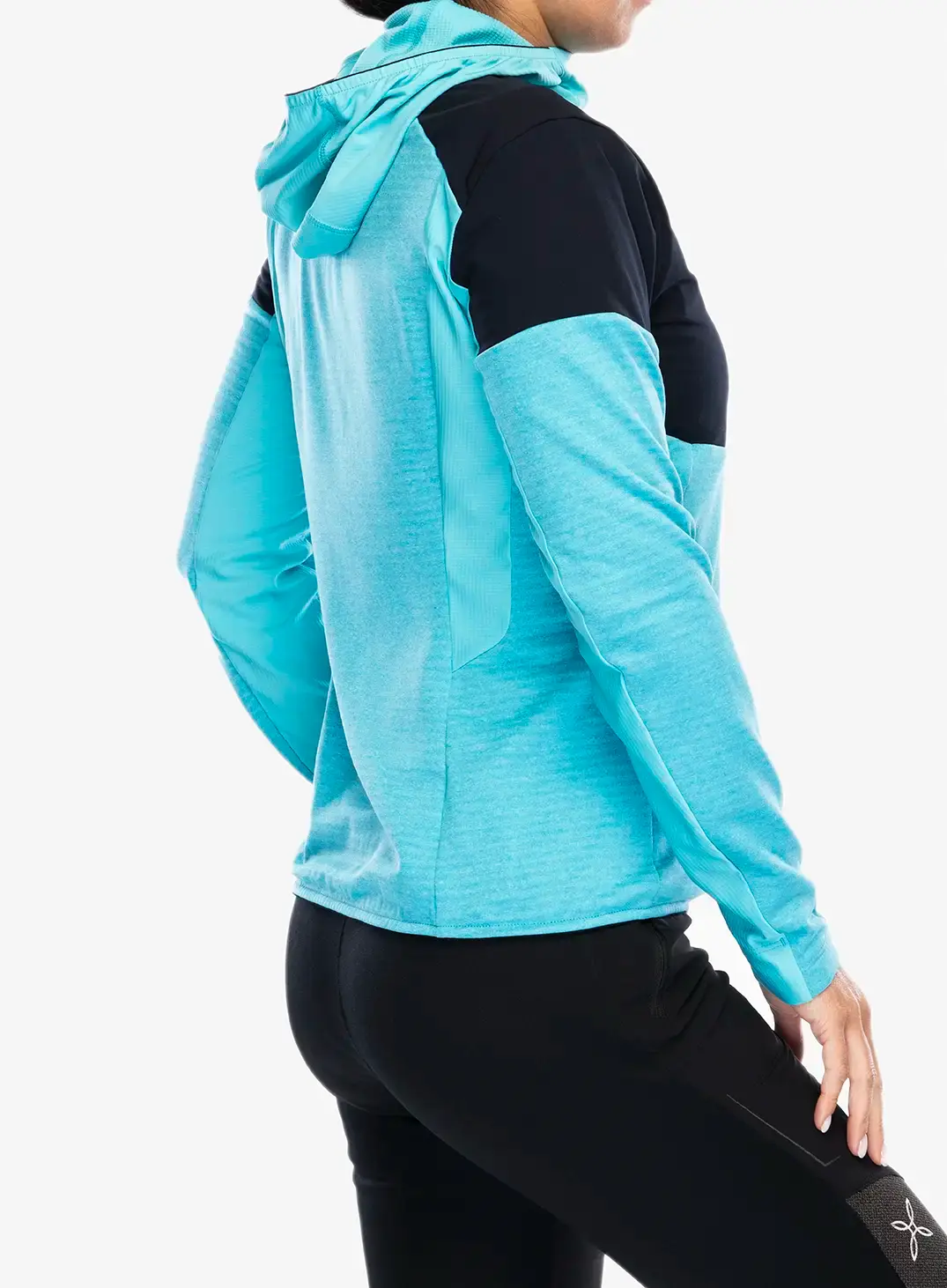 Кофта трекінгова жіноча Montura Thermalgrid Pro 2 Maglia - turquoise/graphite blue