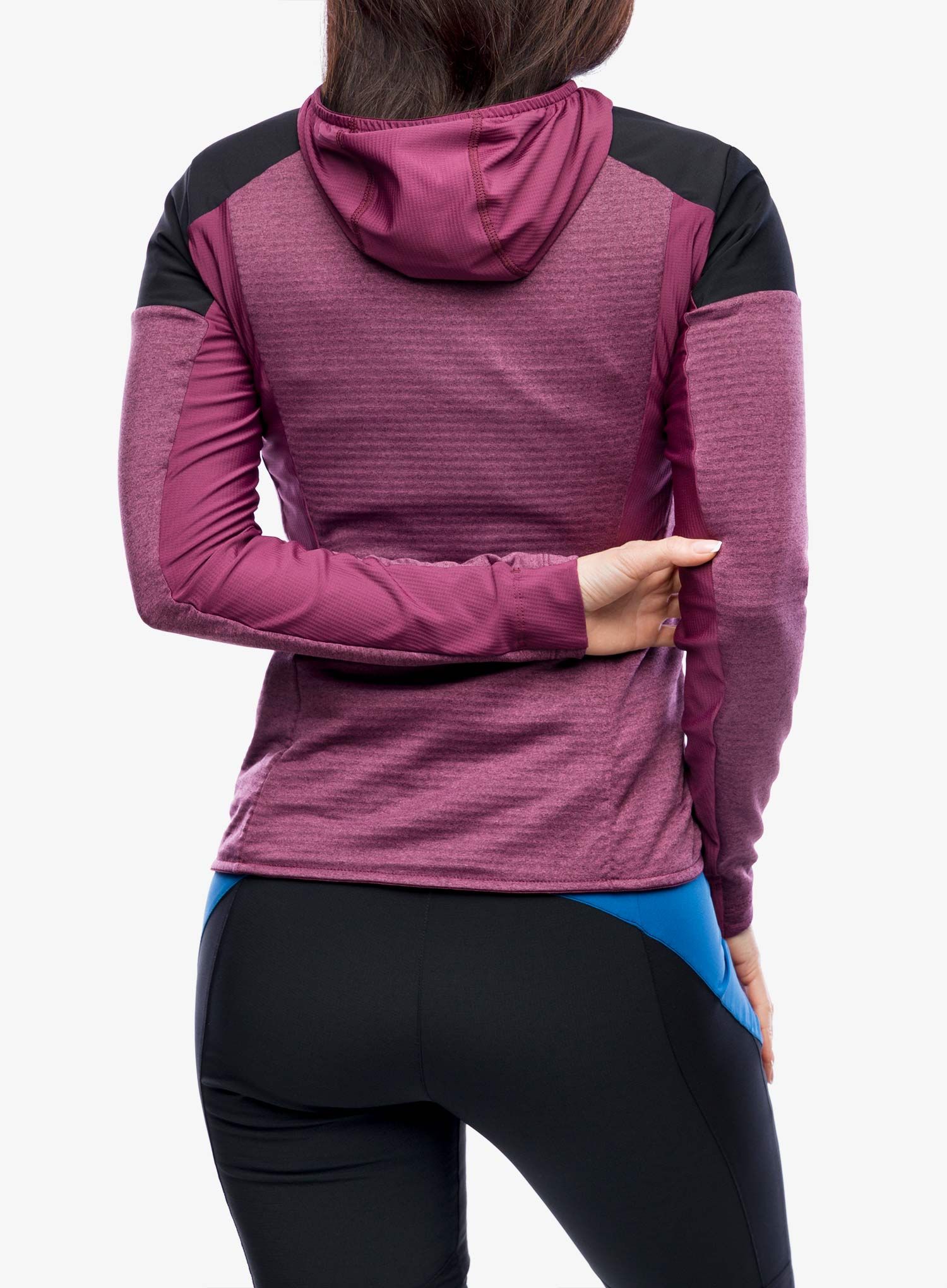 Кофта трекінгова жіноча Montura Thermalgrid Pro 2 Maglia - wine red