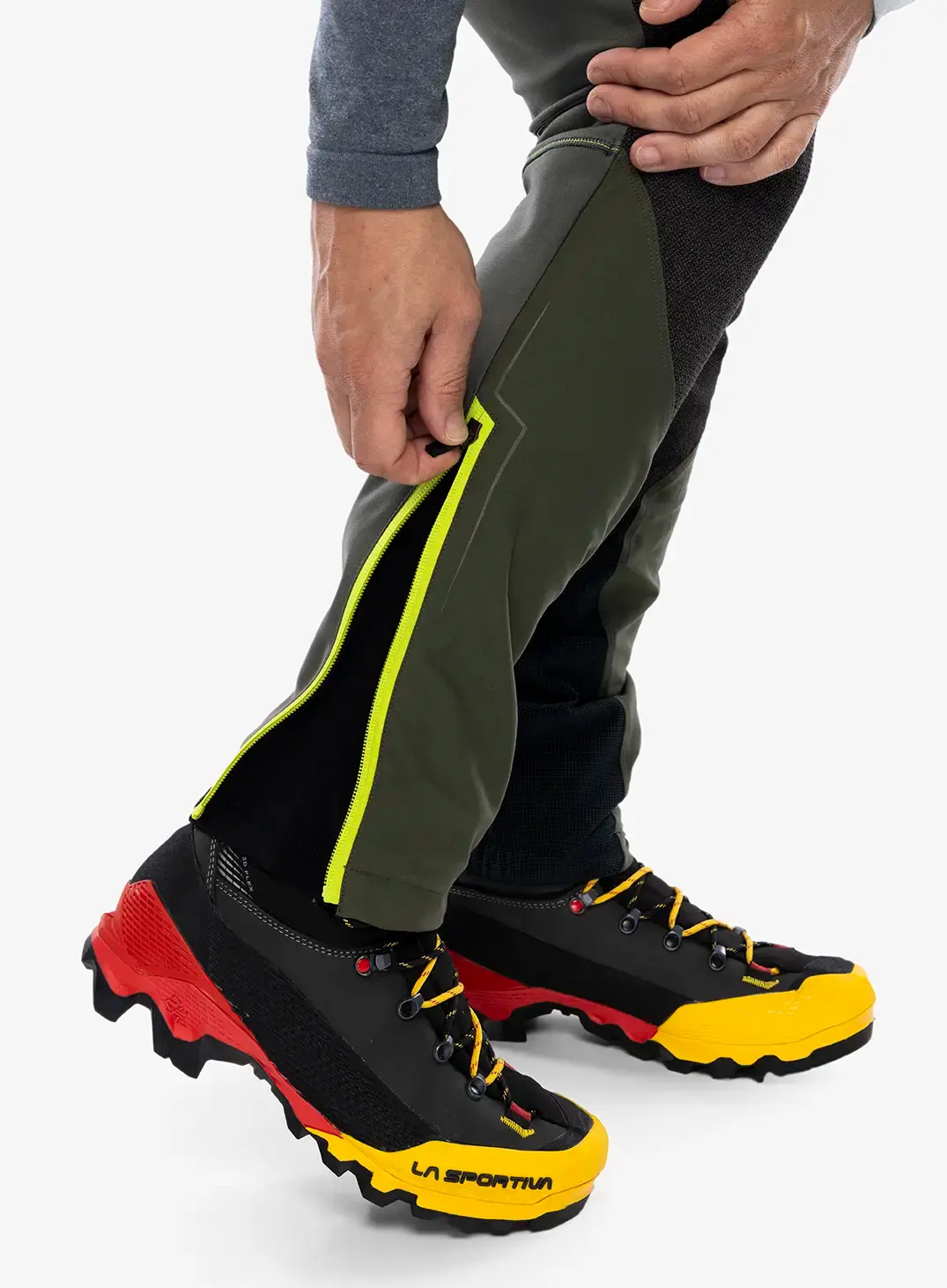 Штани трекінгові Montura Vertigo 2.0 Pants - sage green/lime green