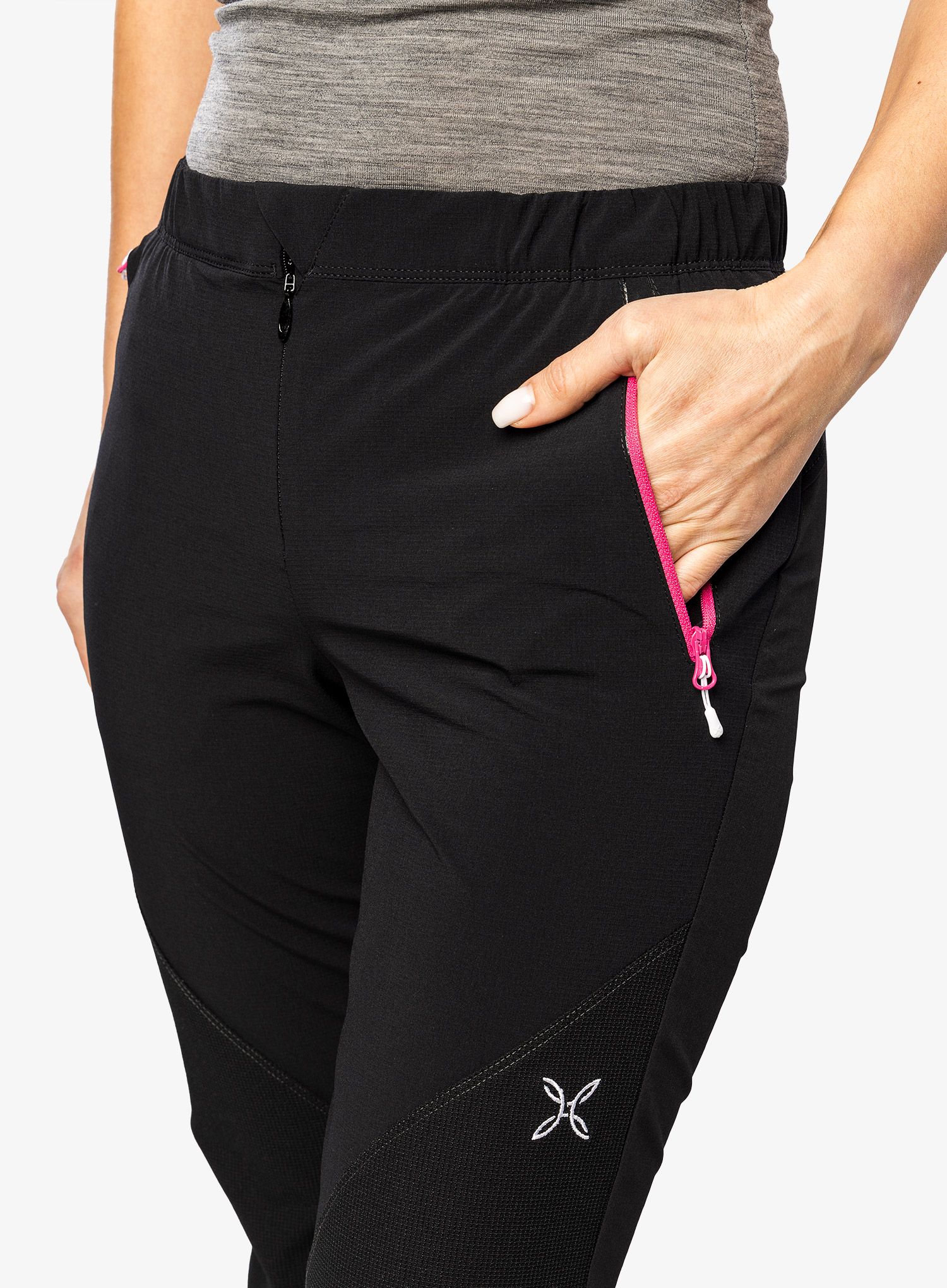 Штани трекінгові жіночі Montura Vertigo Light 2 Pants - nero/intense violet