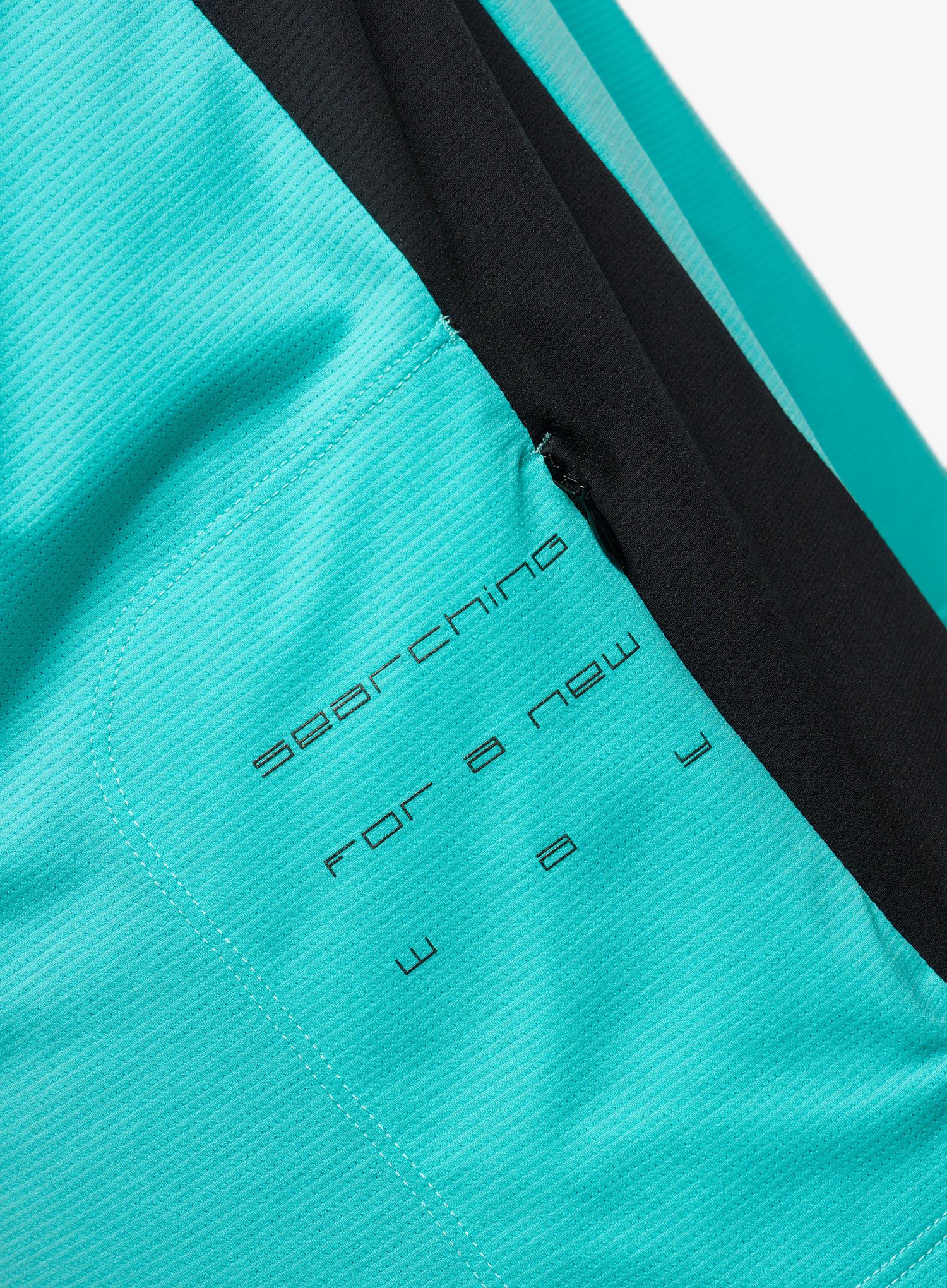 Велофутболка Montura Way Zip T-Shirt - light blue/black