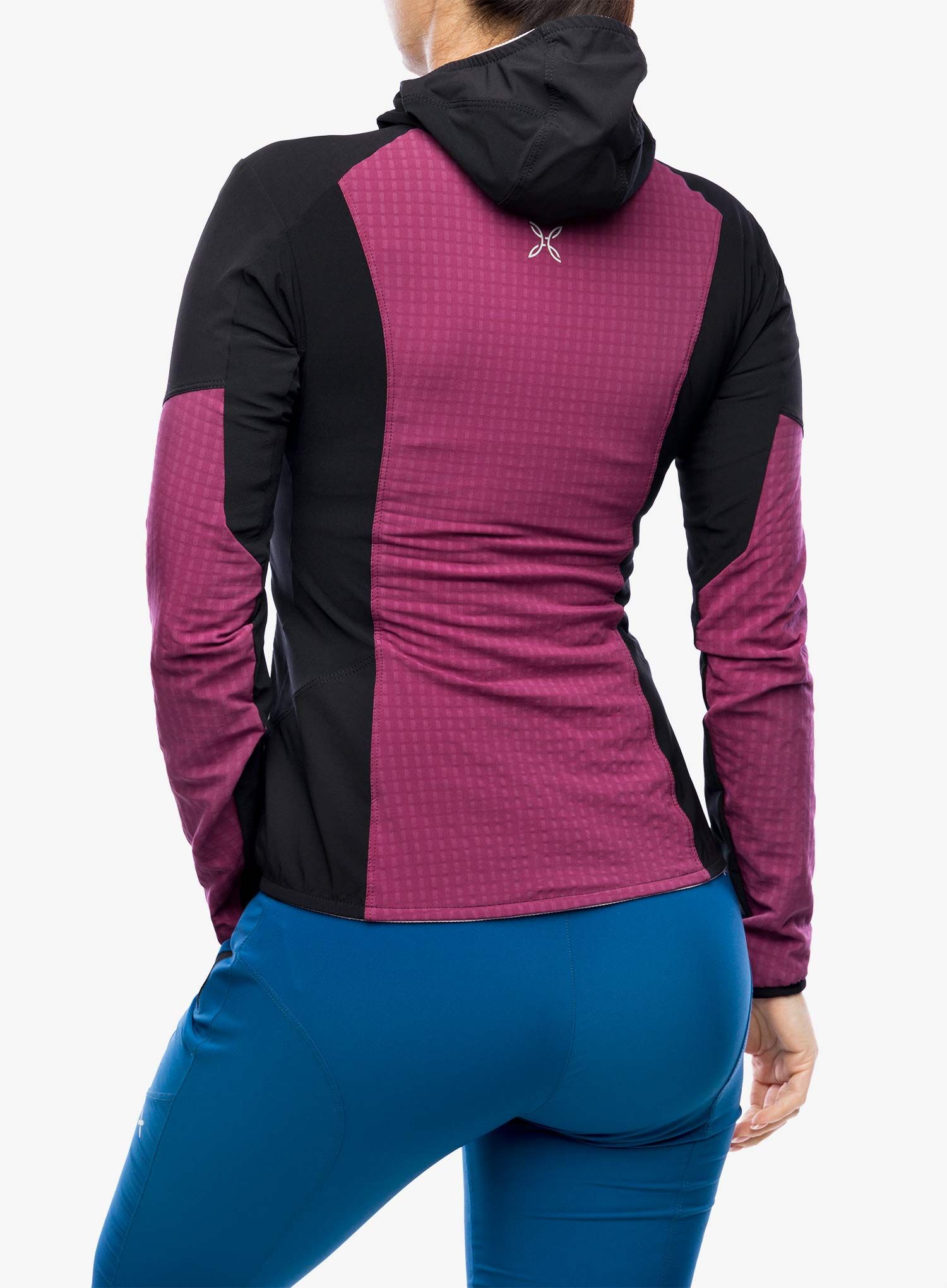 Куртка softshell жіноча Montura Wind Revolution Hoody Jacket - wine red/light rose