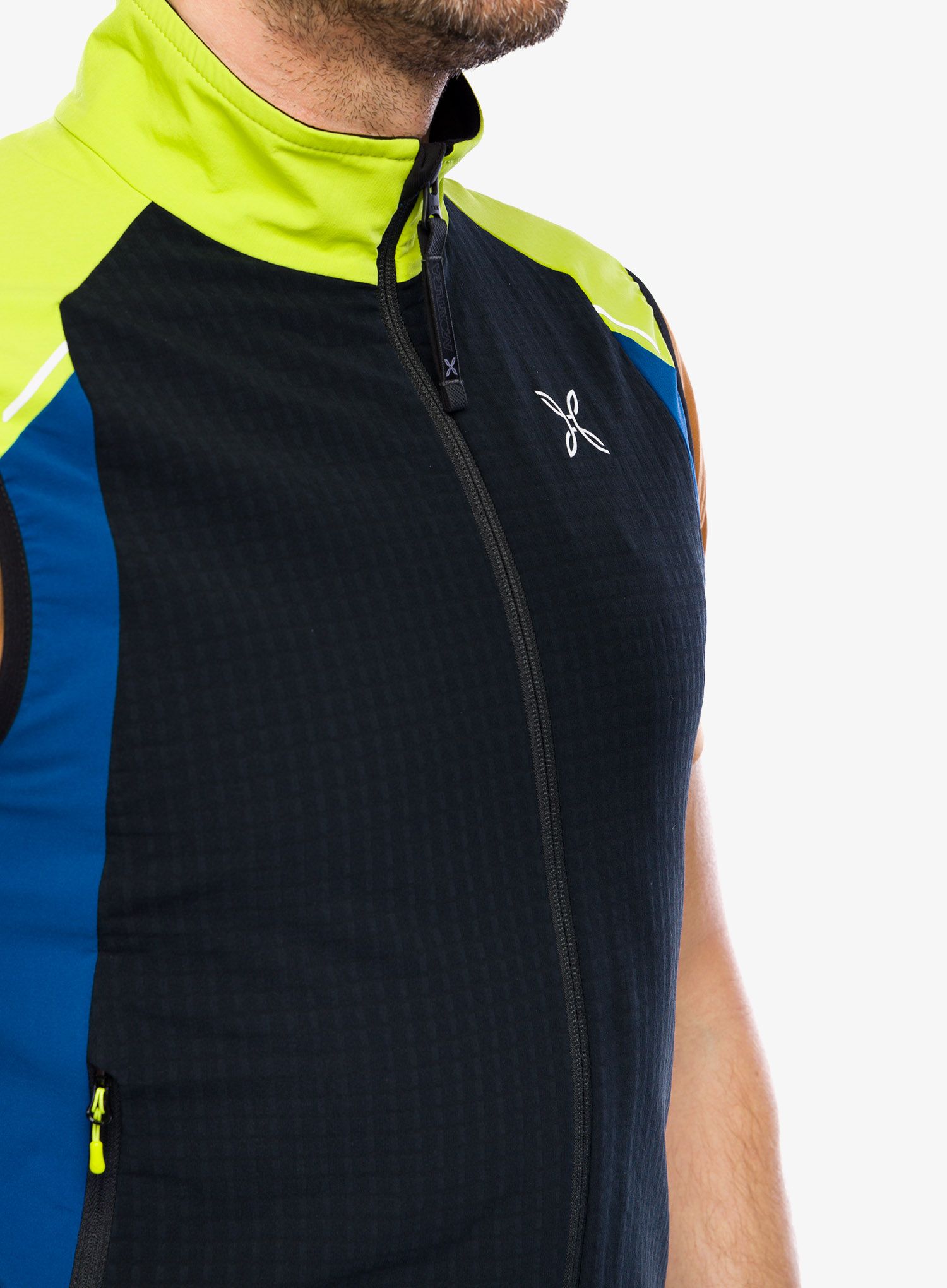 Жилет Montura Wind Revolution Vest - black/lime green
