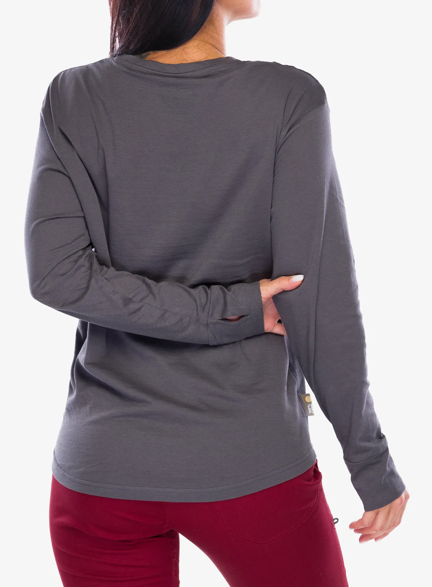 Лонгслів жіночий Moon Climbing Lyra Long Sleeve - granite