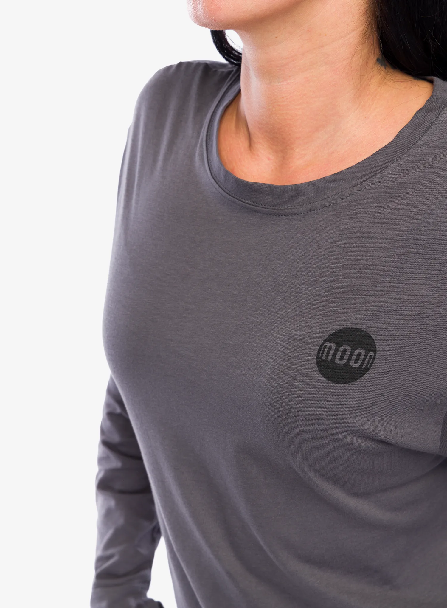 Лонгслів жіночий Moon Climbing Lyra Long Sleeve - granite