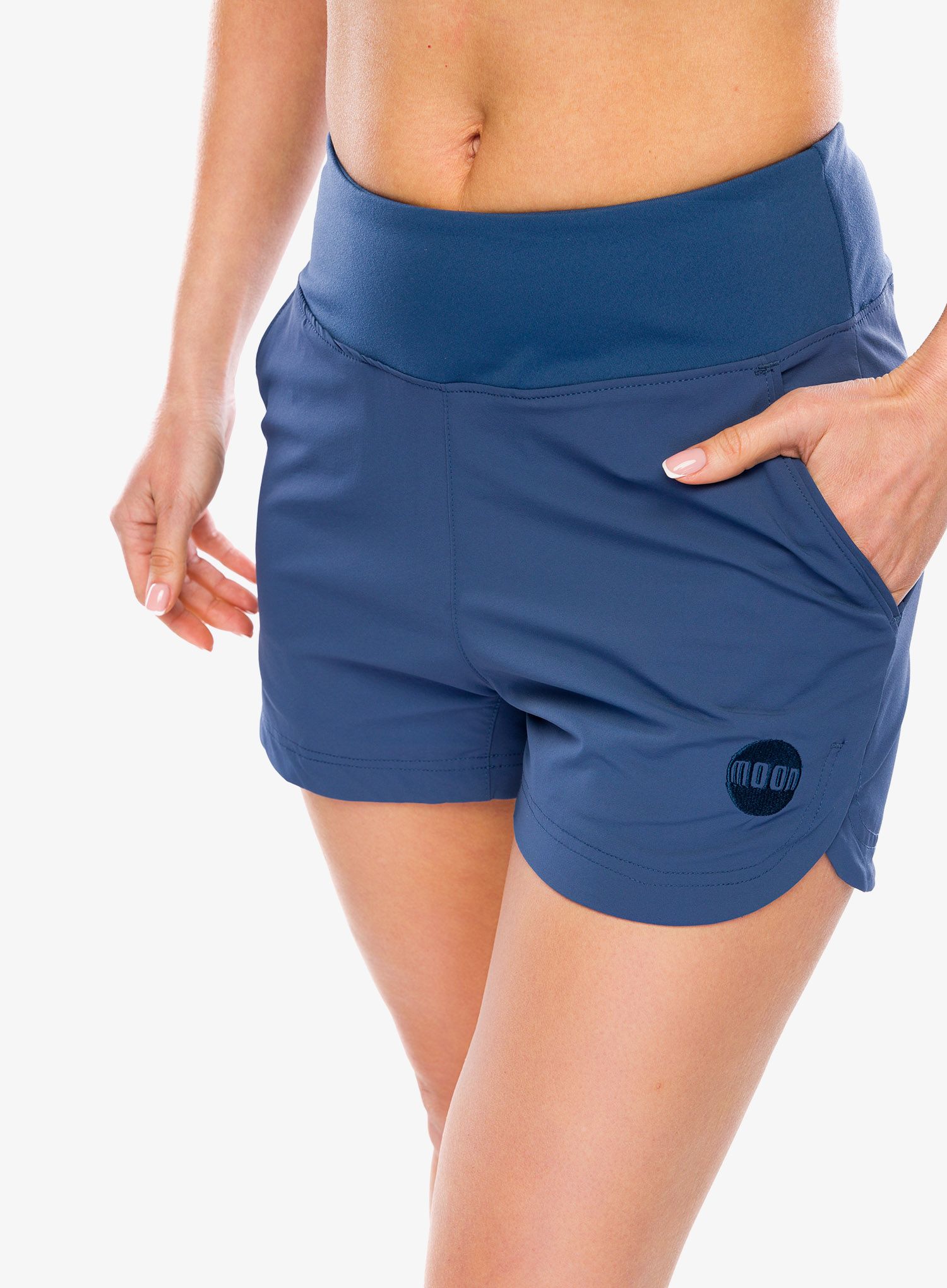 Шорти для скелелазіння жіночі Moon Climbing Samurai Short - ocean blue