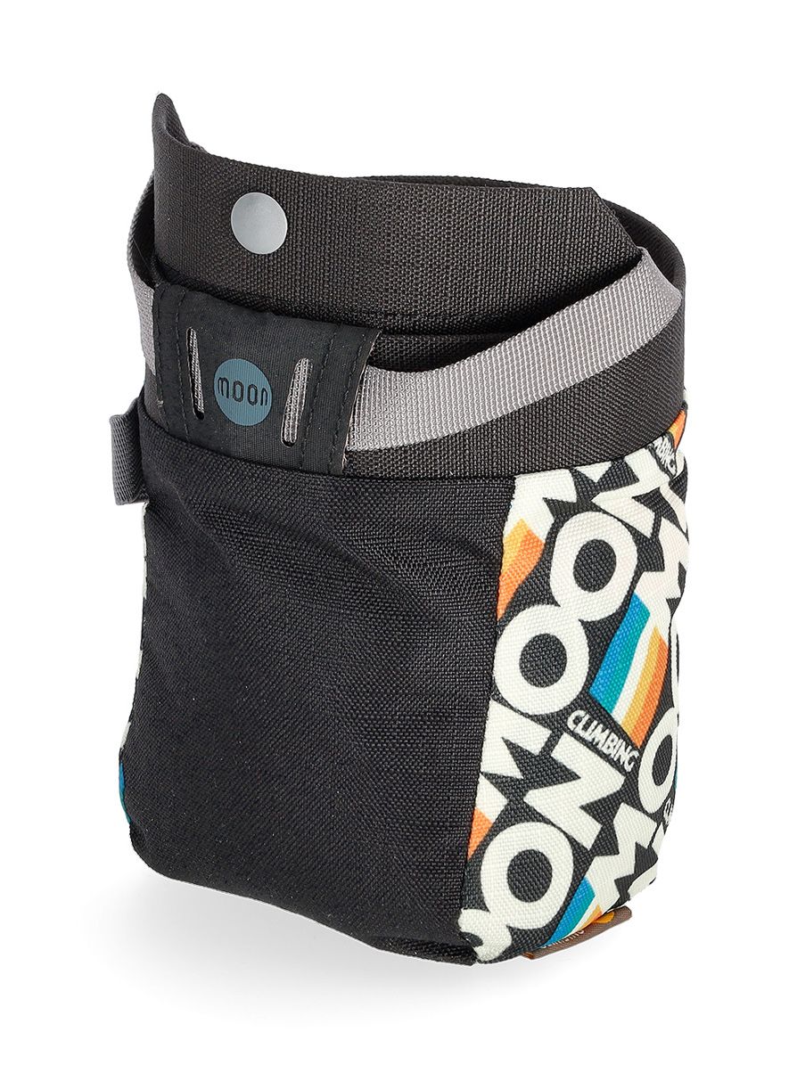 Мішечок для магнезії Moon Climbing Sport Chalk Bag - retro stripe black