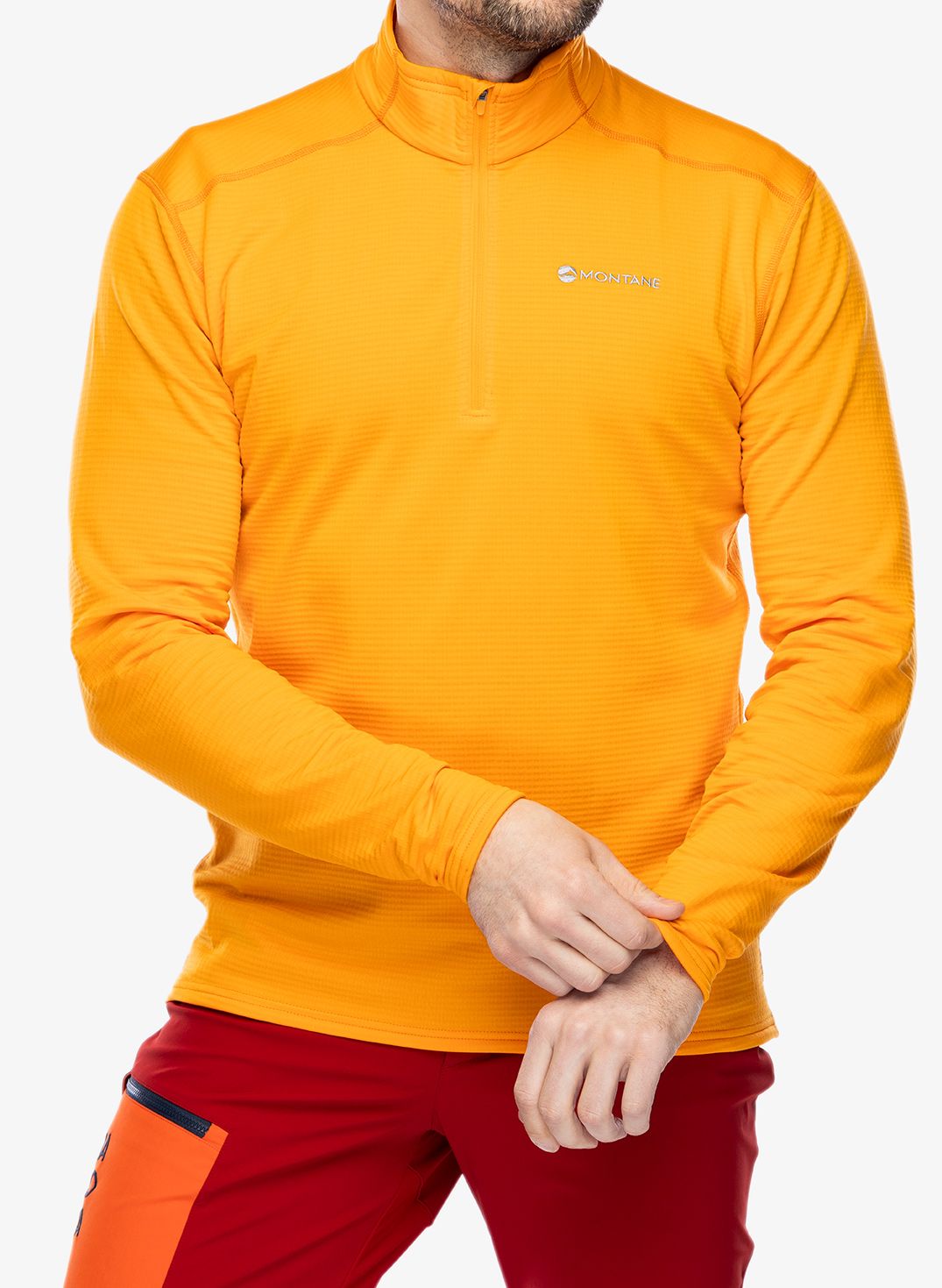 Кофта на блискавці 1/2 Montane Protium Lite Pull-On - nagami orange
