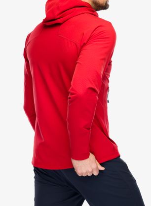 Кофта трекінгова Mountain Equipment Arrow Hooded Jacket - redrock/dusk