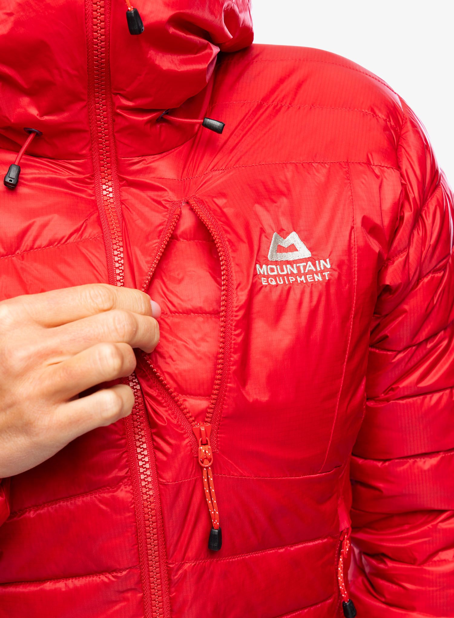 Пуховик жіноча Mountain Equipment Baltoro Jacket - capsicum/majolica