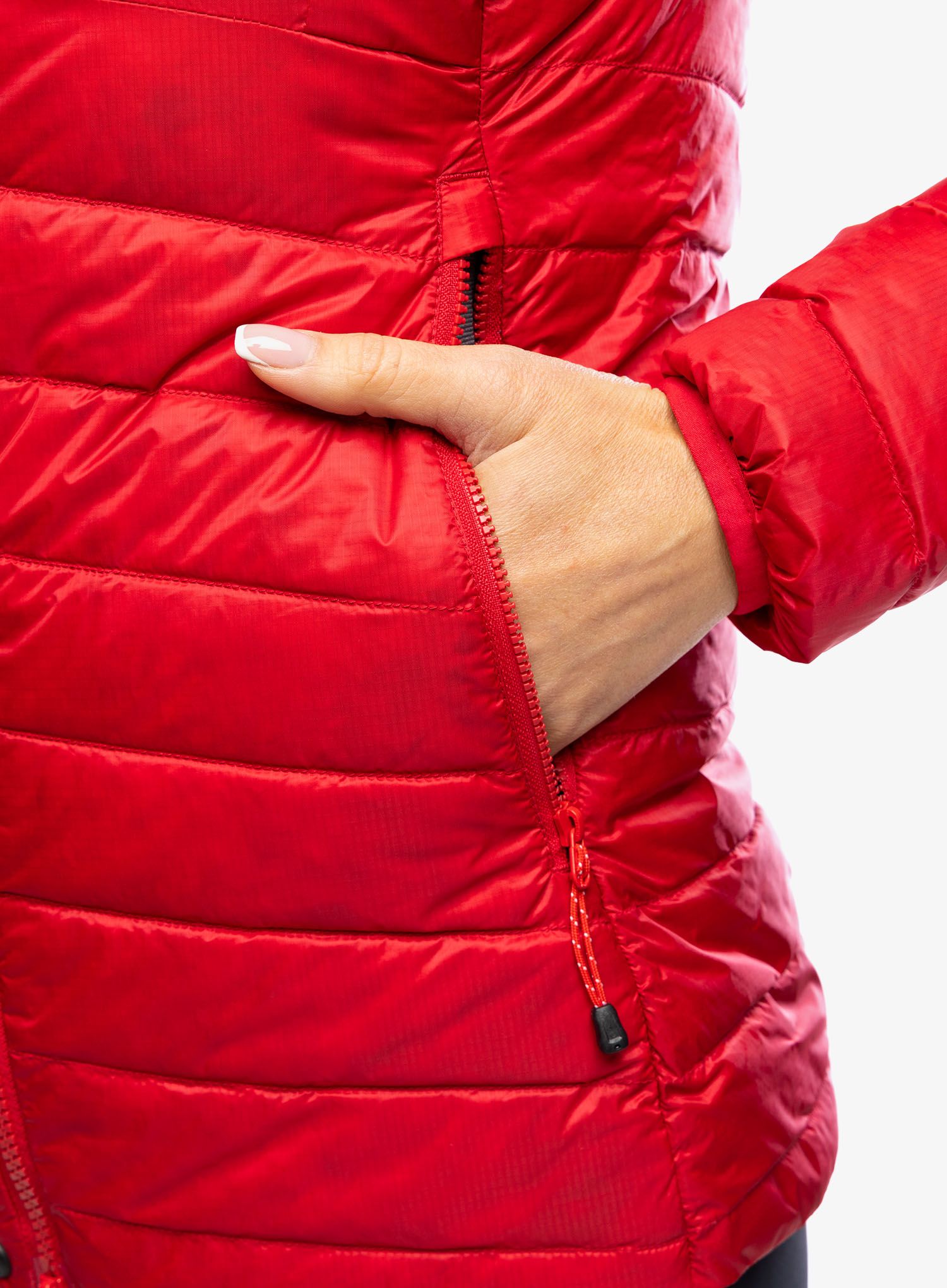 Пуховик жіноча Mountain Equipment Baltoro Jacket - capsicum/majolica
