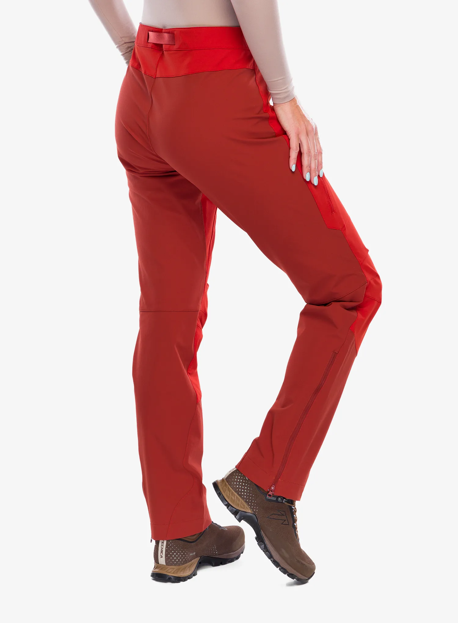 Штани softshell жіночі Mountain Equipment Chamois Pant AC - atlas red/burnt henna