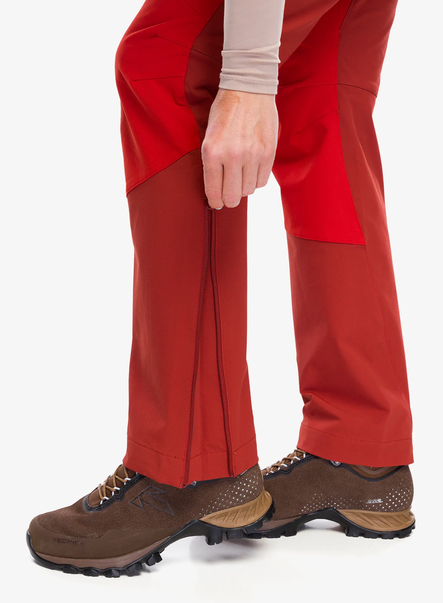Штани softshell жіночі Mountain Equipment Chamois Pant AC - atlas red/burnt henna