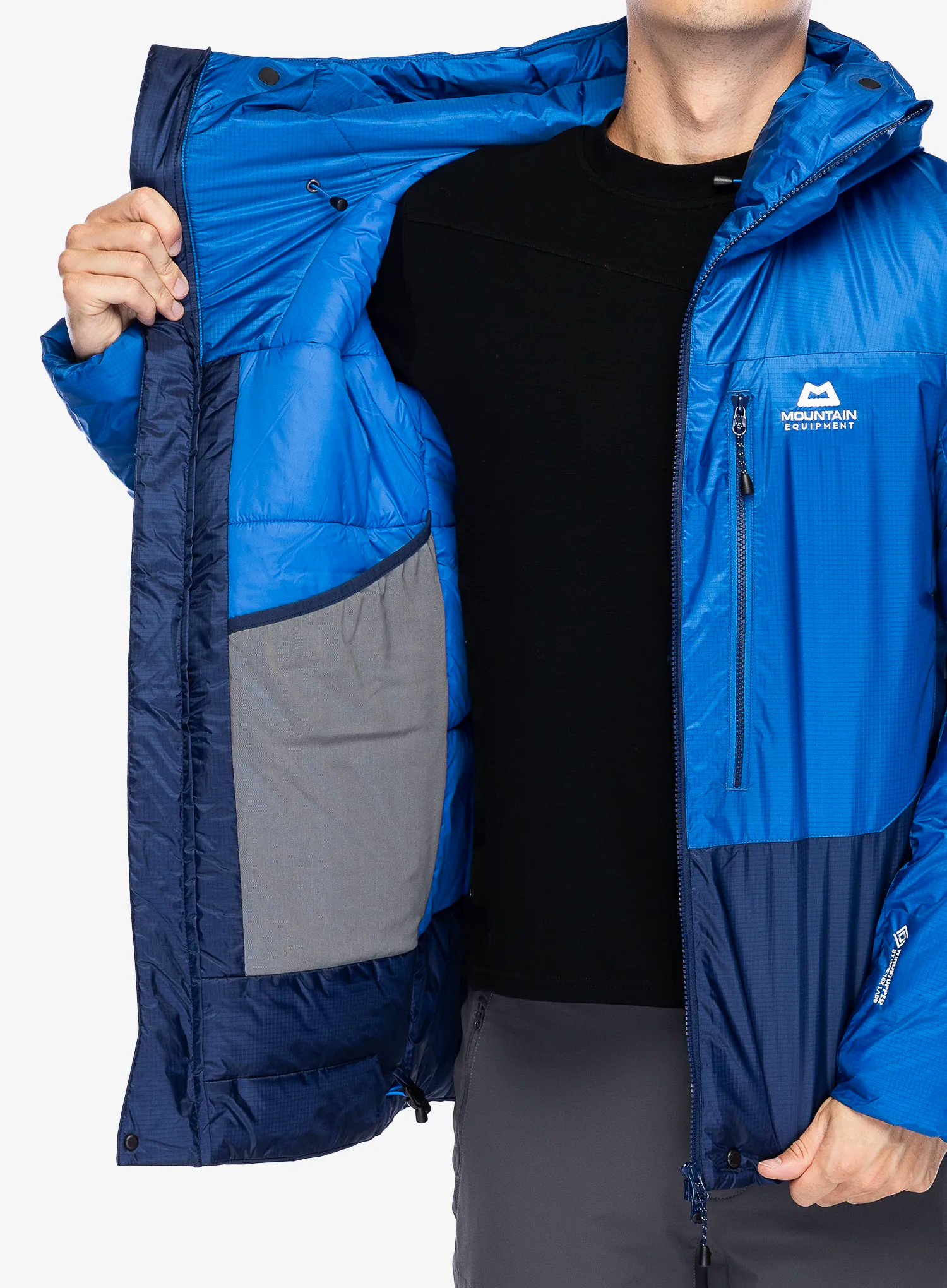 Куртка утеплена Mountain Equipment Citadel Jacket - medieval/lapis blue