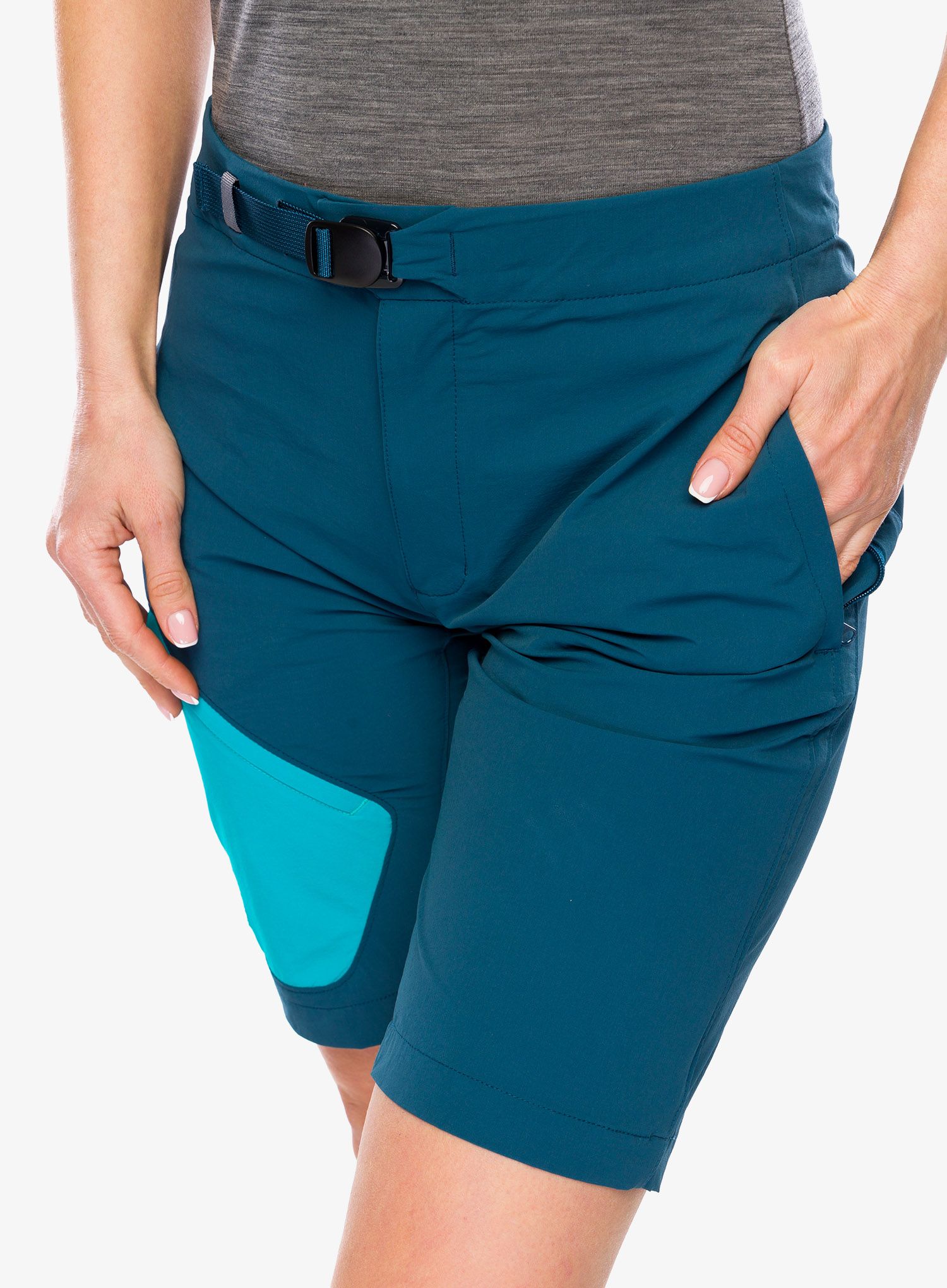 Шорти туристичні жіночі Mountain Equipment Comici Short - majolica blue/topaz