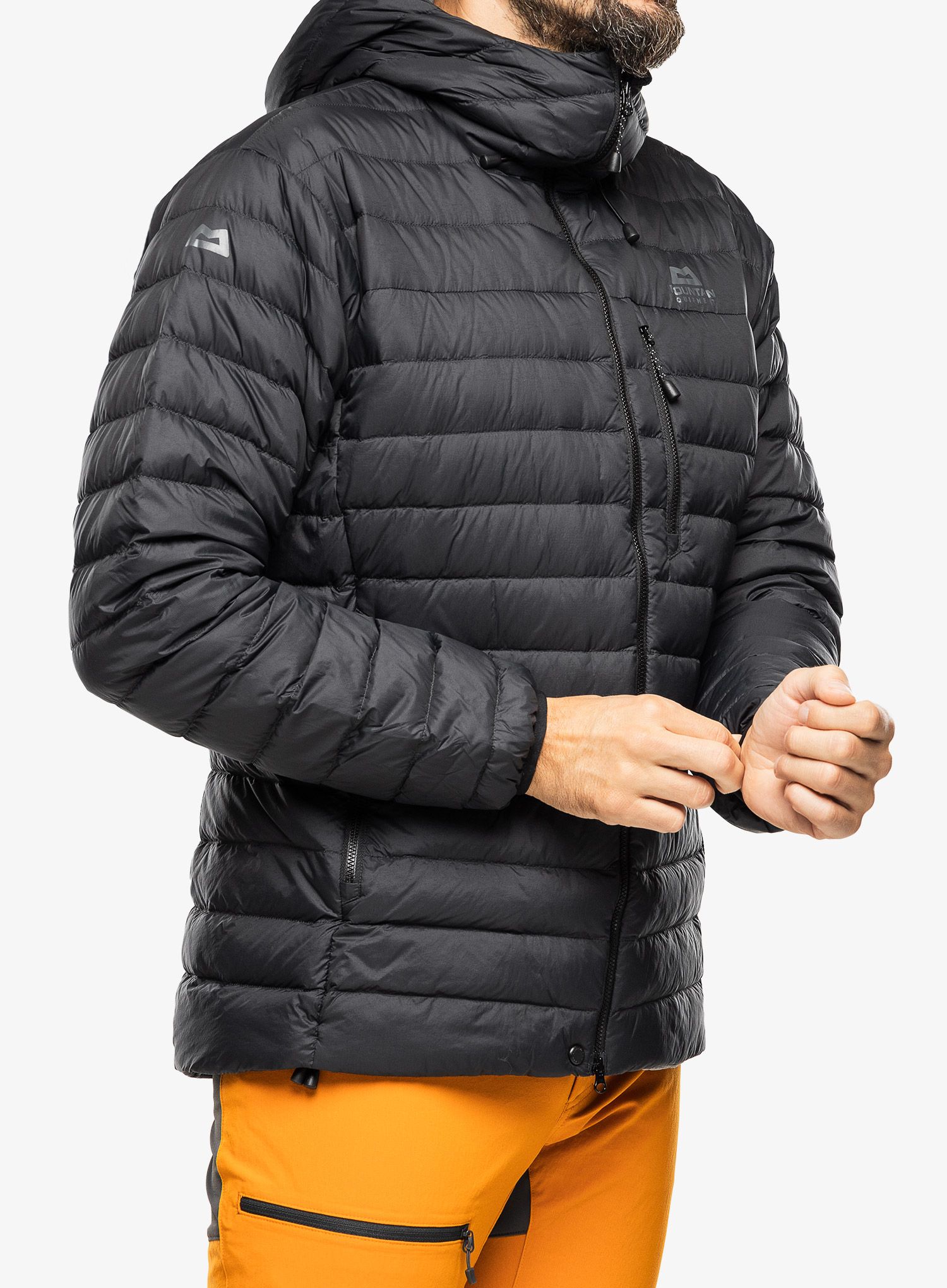Пуховик Mountain Equipment Earthrise Hooded Jacket - black/black