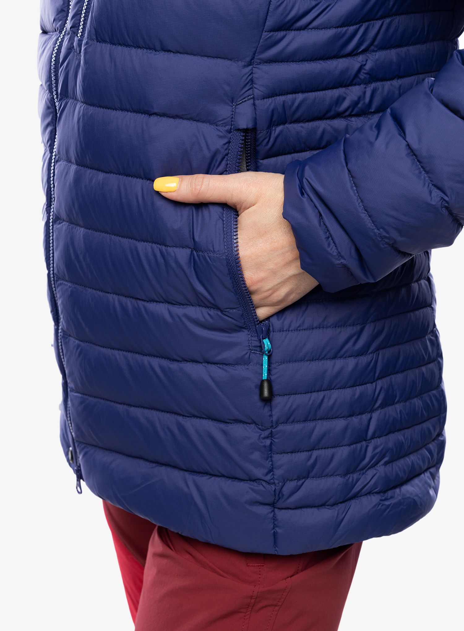 Пуховик жіноча Mountain Equipment Earthrise Hooded Jacket - amethyst