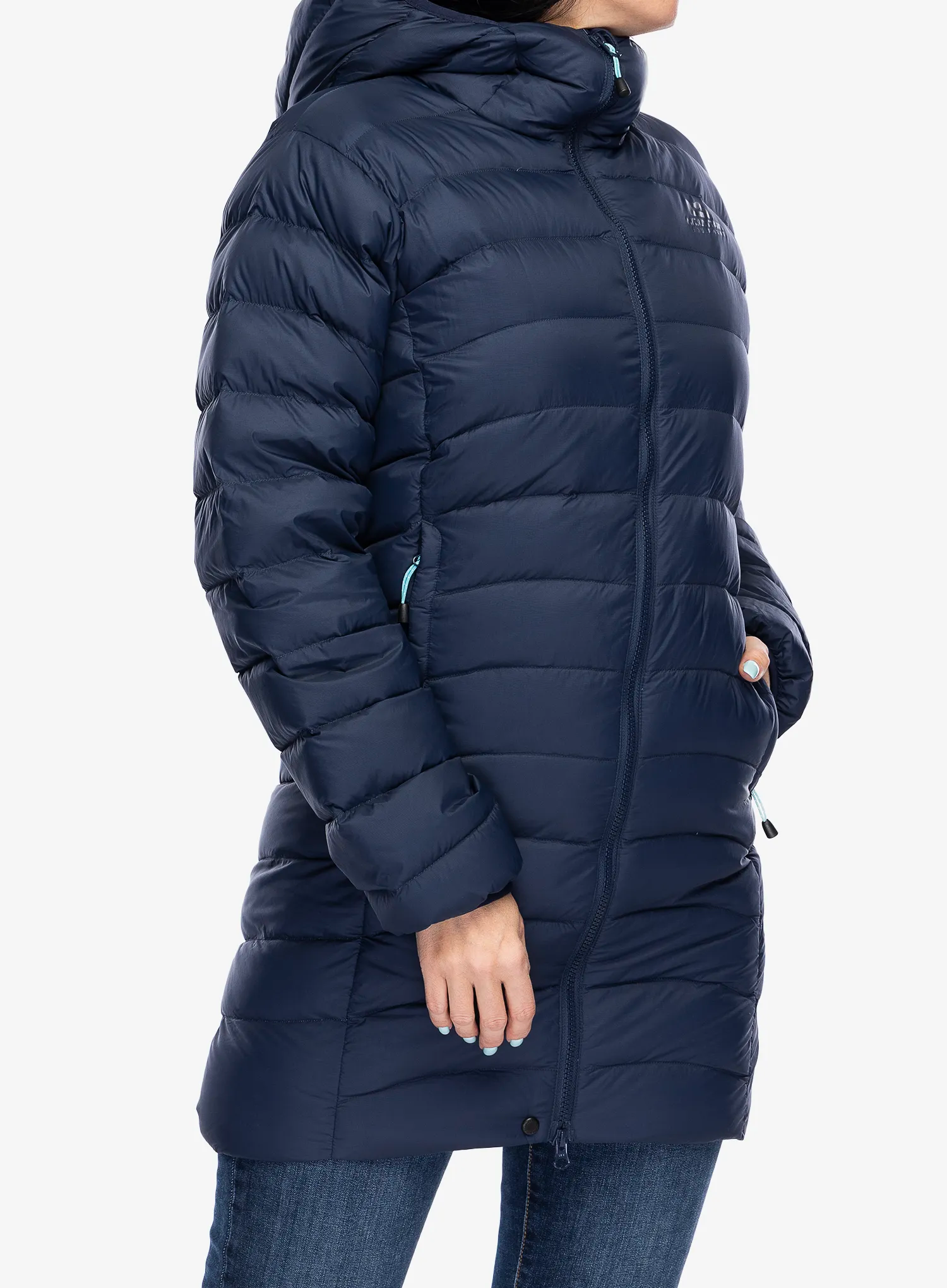 Плащ пуховий жіночий Mountain Equipment Earthrise Parka - cosmos