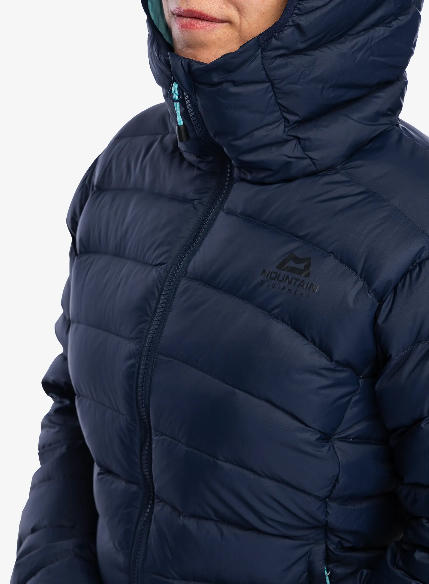 Плащ пуховий жіночий Mountain Equipment Earthrise Parka - cosmos