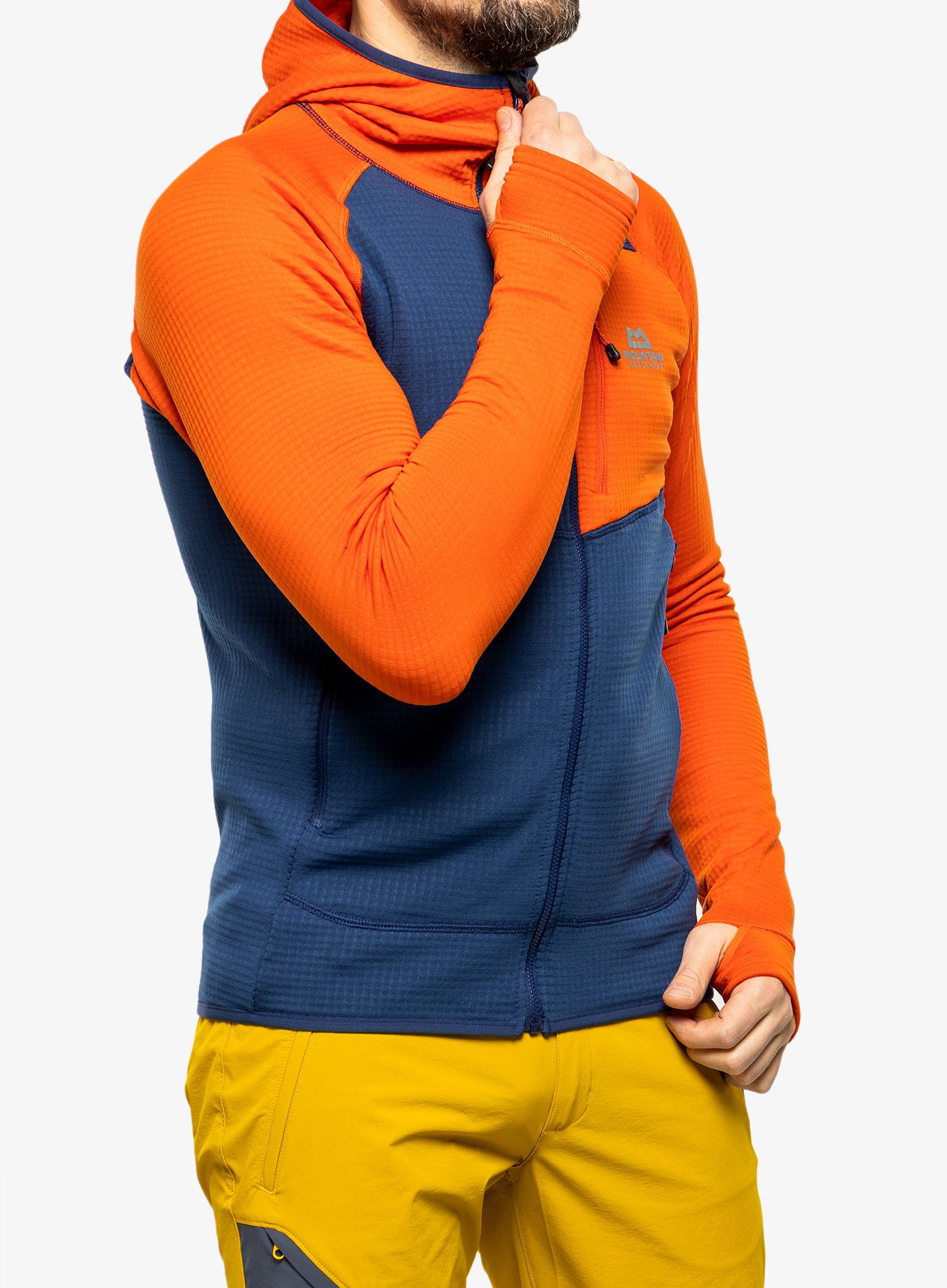 Кофта на замку Mountain Equipment Eclipse Hooded Jacket - medieval/cardinal