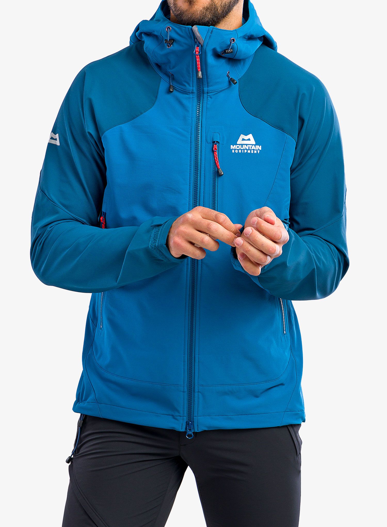 Куртка softshell Mountain Equipment Frontier Hooded Jacket - alto/majolica
