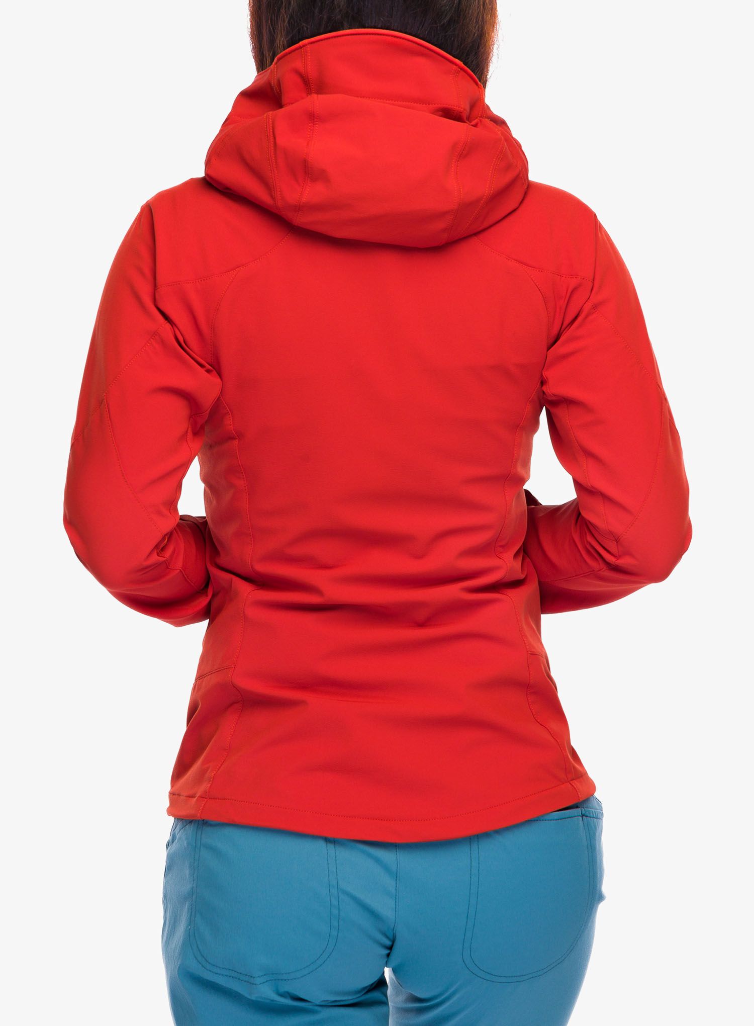Куртка softshell жіноча Mountain Equipment Frontier Hooded Jacket - atlas red