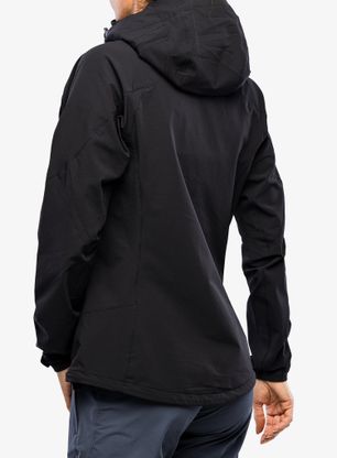 Куртка softshell жіноча Mountain Equipment Frontier Hooded Jacket - black