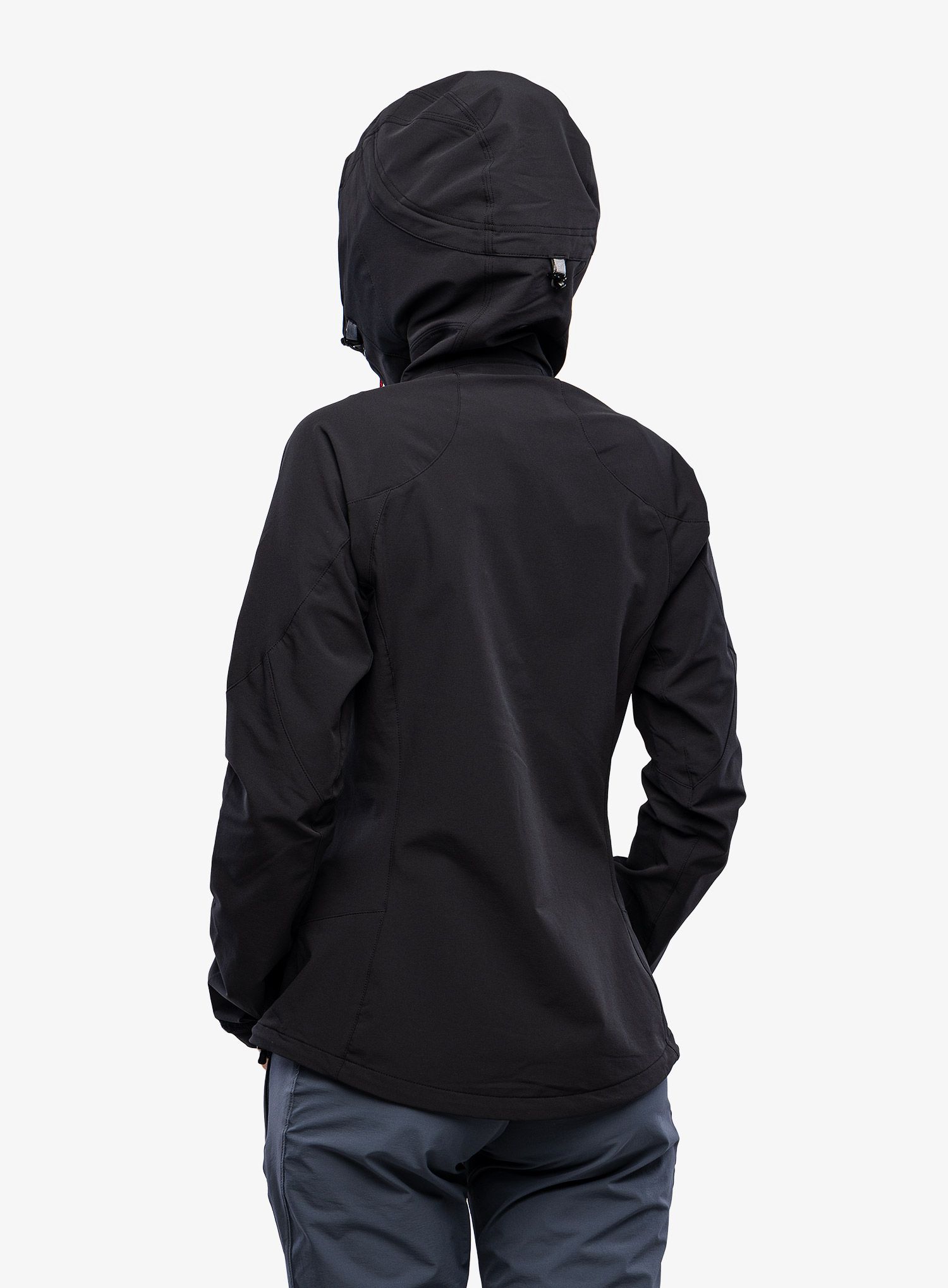 Куртка softshell жіноча Mountain Equipment Frontier Hooded Jacket - black