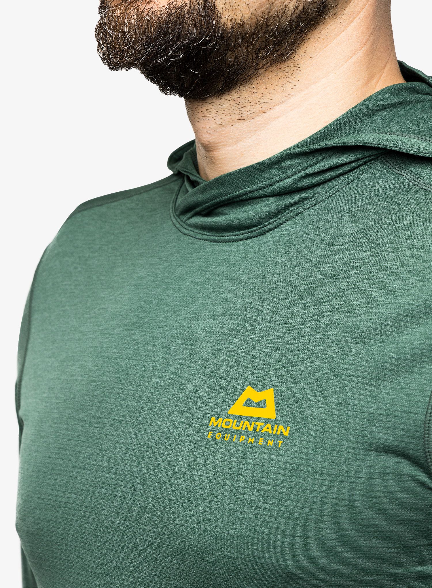 Лонгслів Mountain Equipment Glace Hooded Top - fern