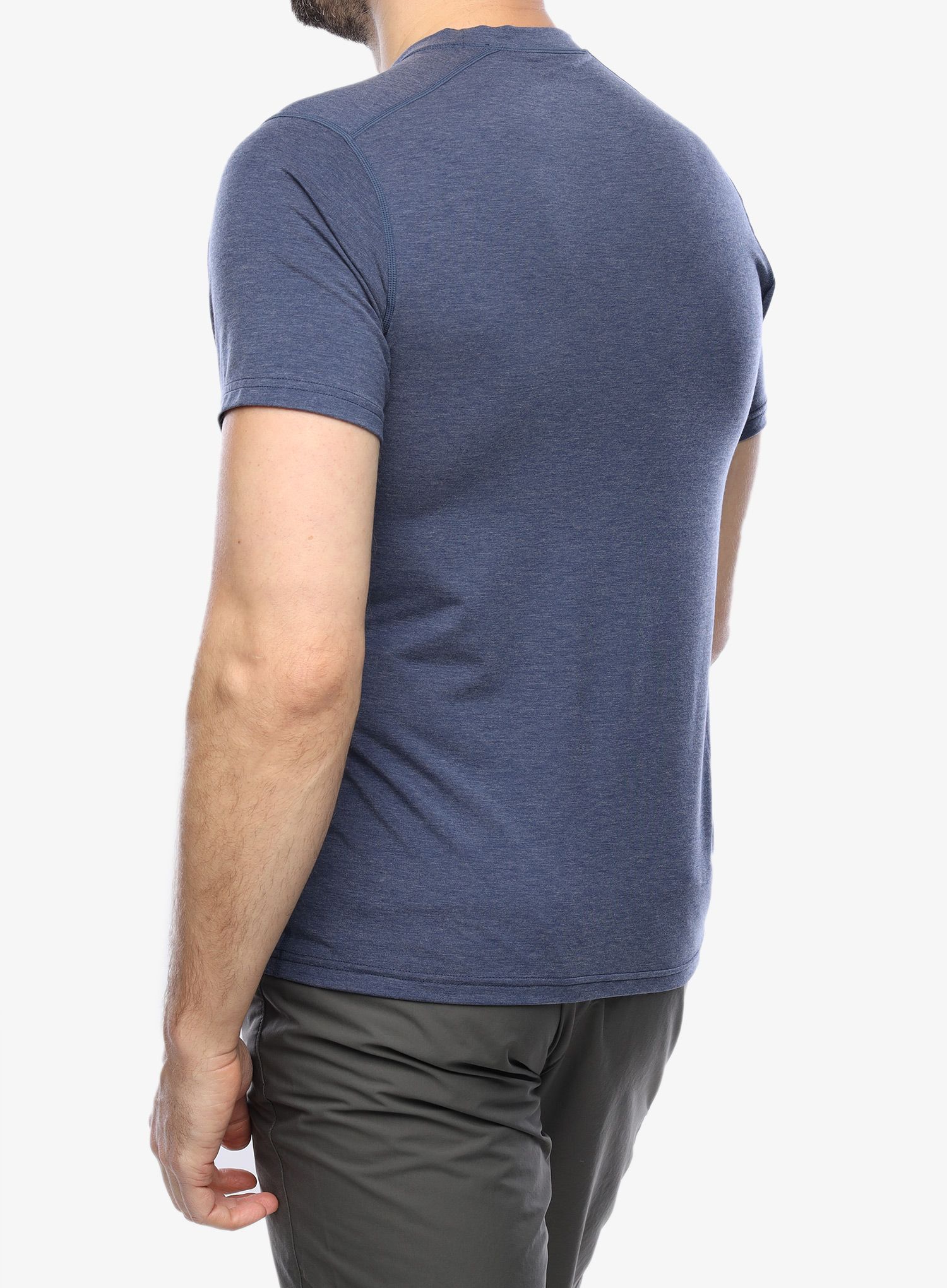 Швидковисихаюча футболка Mountain Equipment Headpoint Script Tee - medieval blue